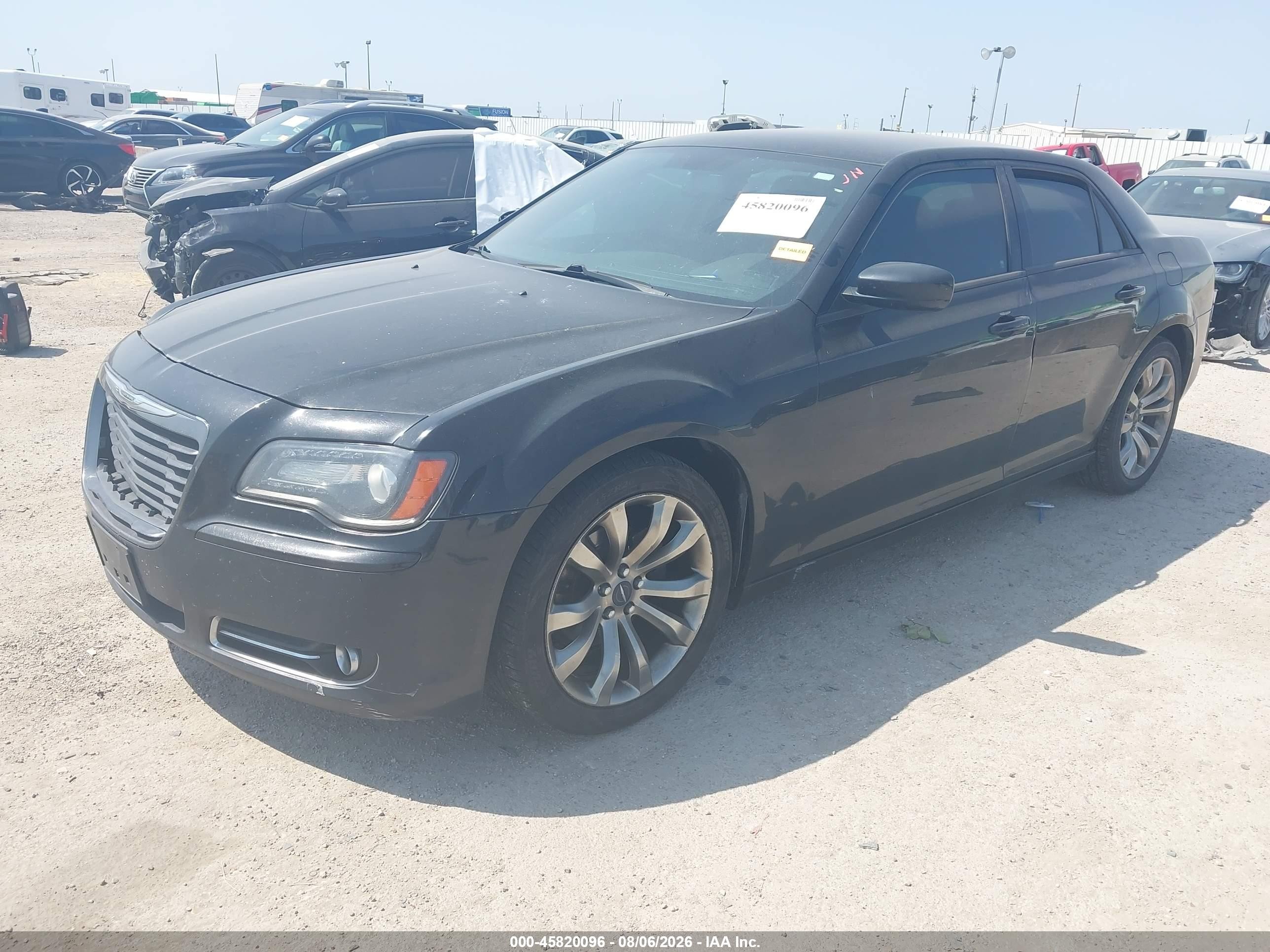 2014 Chrysler 300 300s Черный vin: 2C3CCABG5EH373496