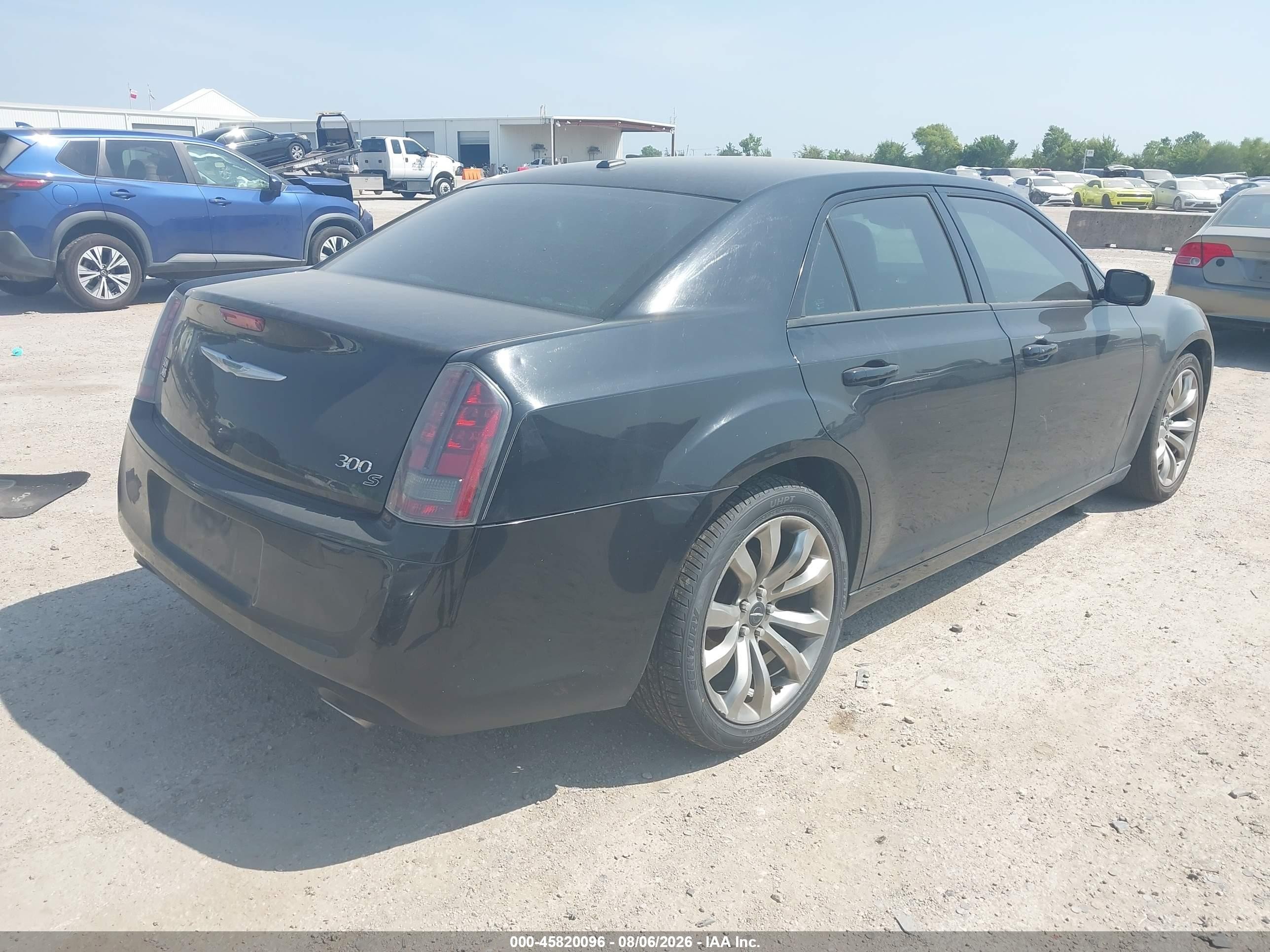 2014 Chrysler 300 300s Черный vin: 2C3CCABG5EH373496