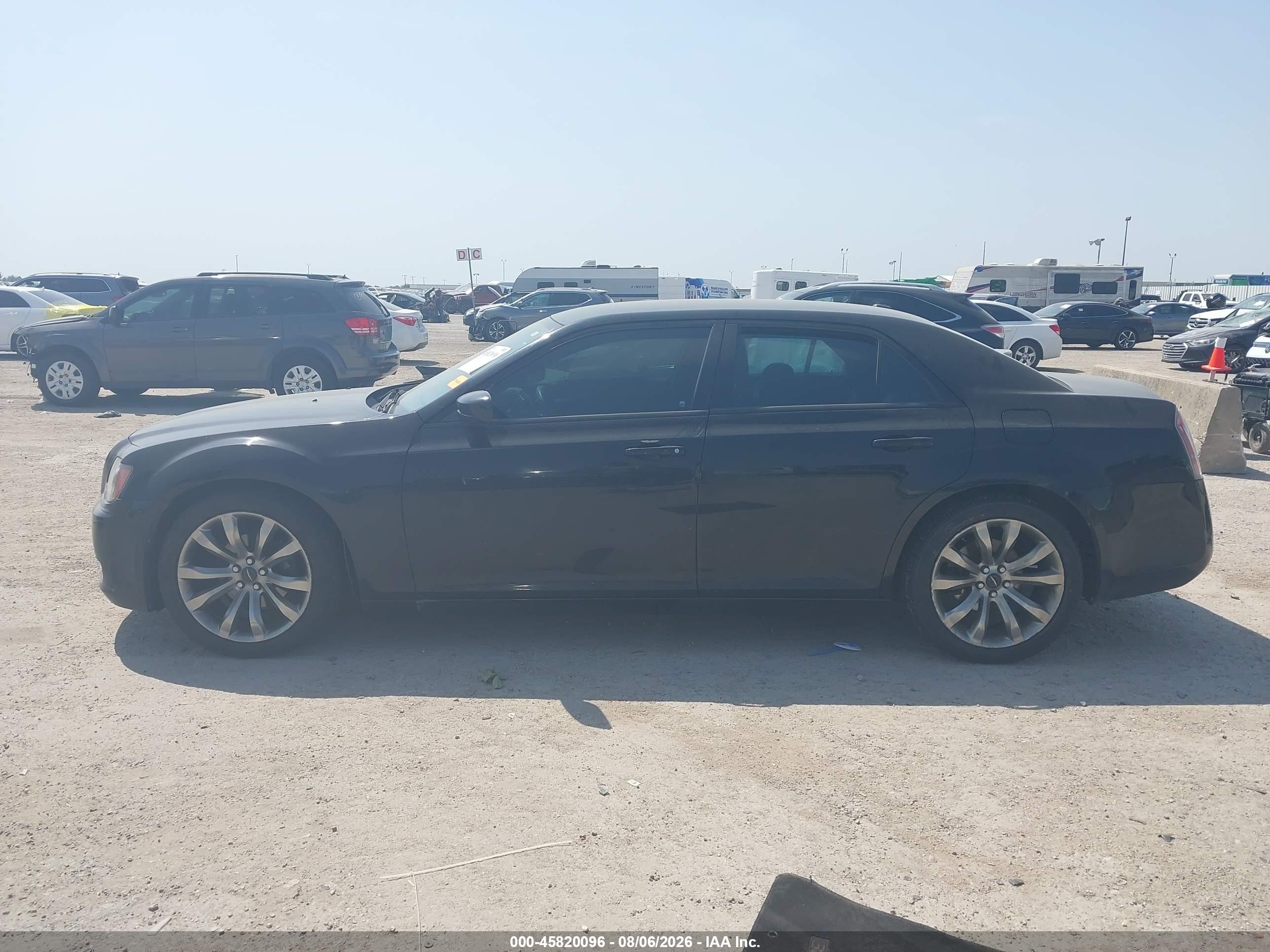 2014 Chrysler 300 300s Черный vin: 2C3CCABG5EH373496