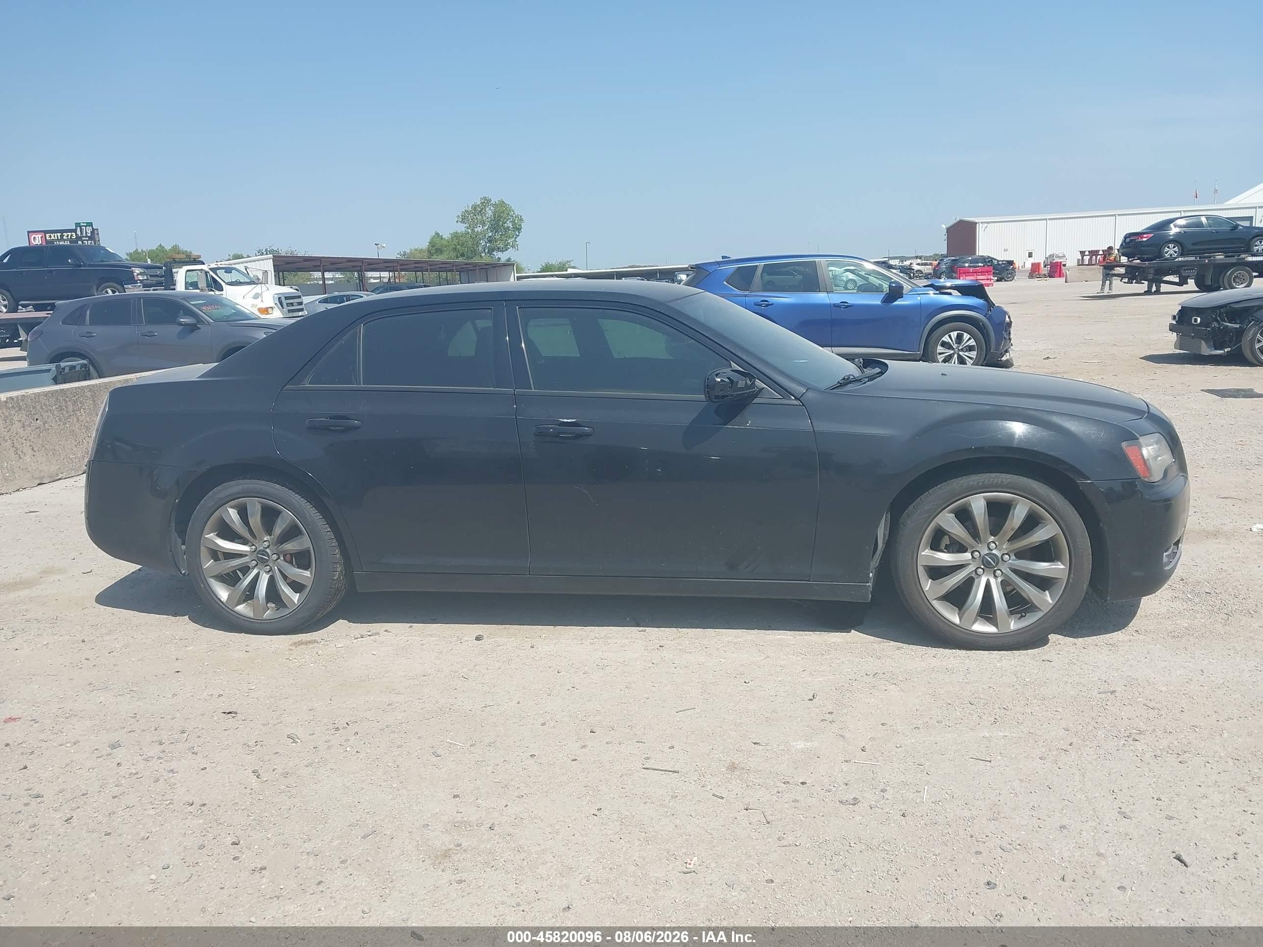 2014 Chrysler 300 300s Черный vin: 2C3CCABG5EH373496