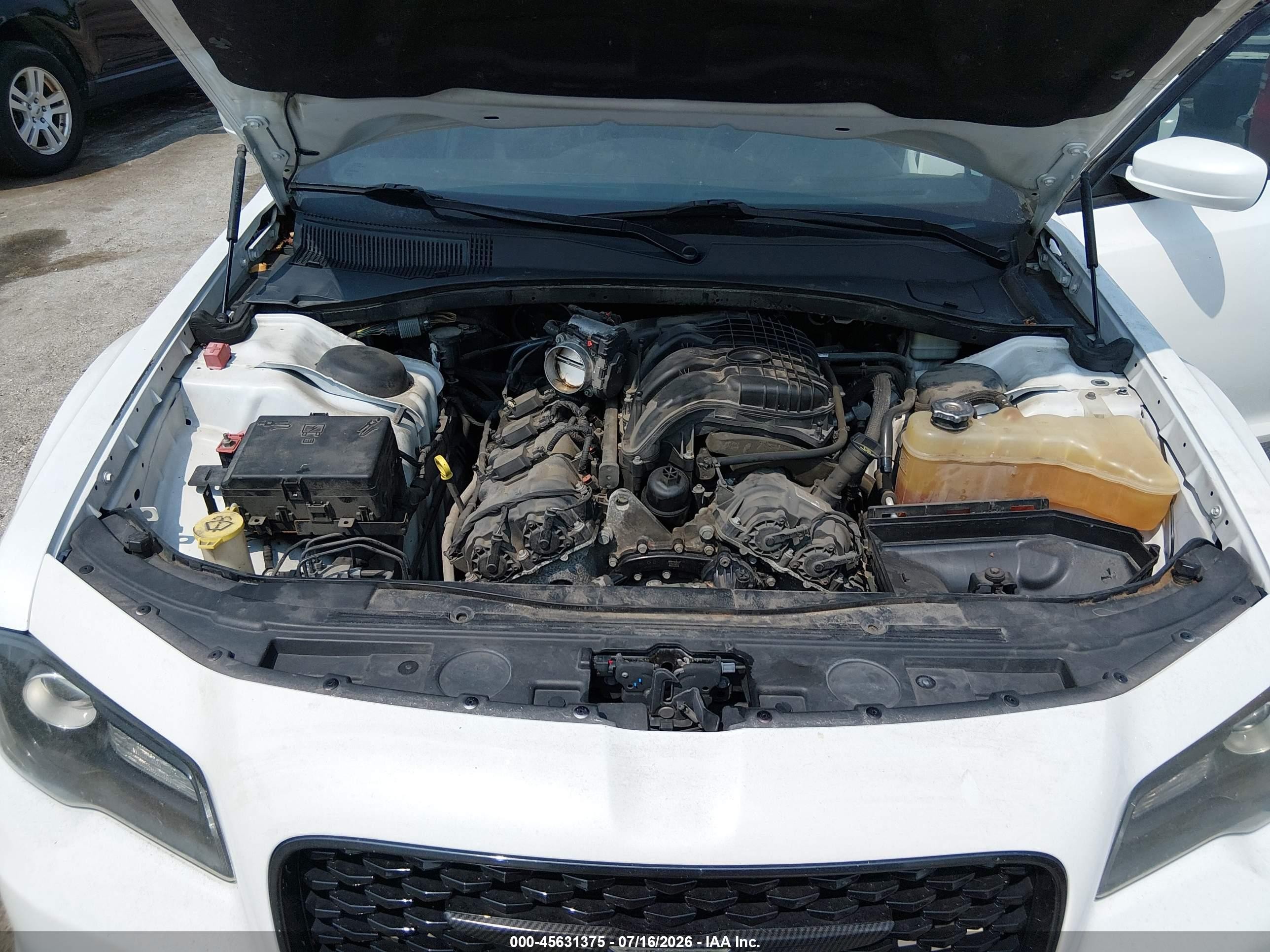 2015 Chrysler 300 S Белый vin: 2C3CCABG5FH829482