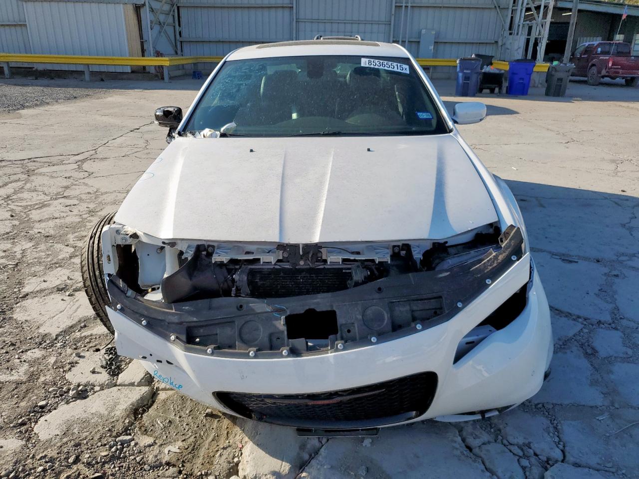 2022 Chrysler 300 S White vin: 2C3CCABG5NH225820