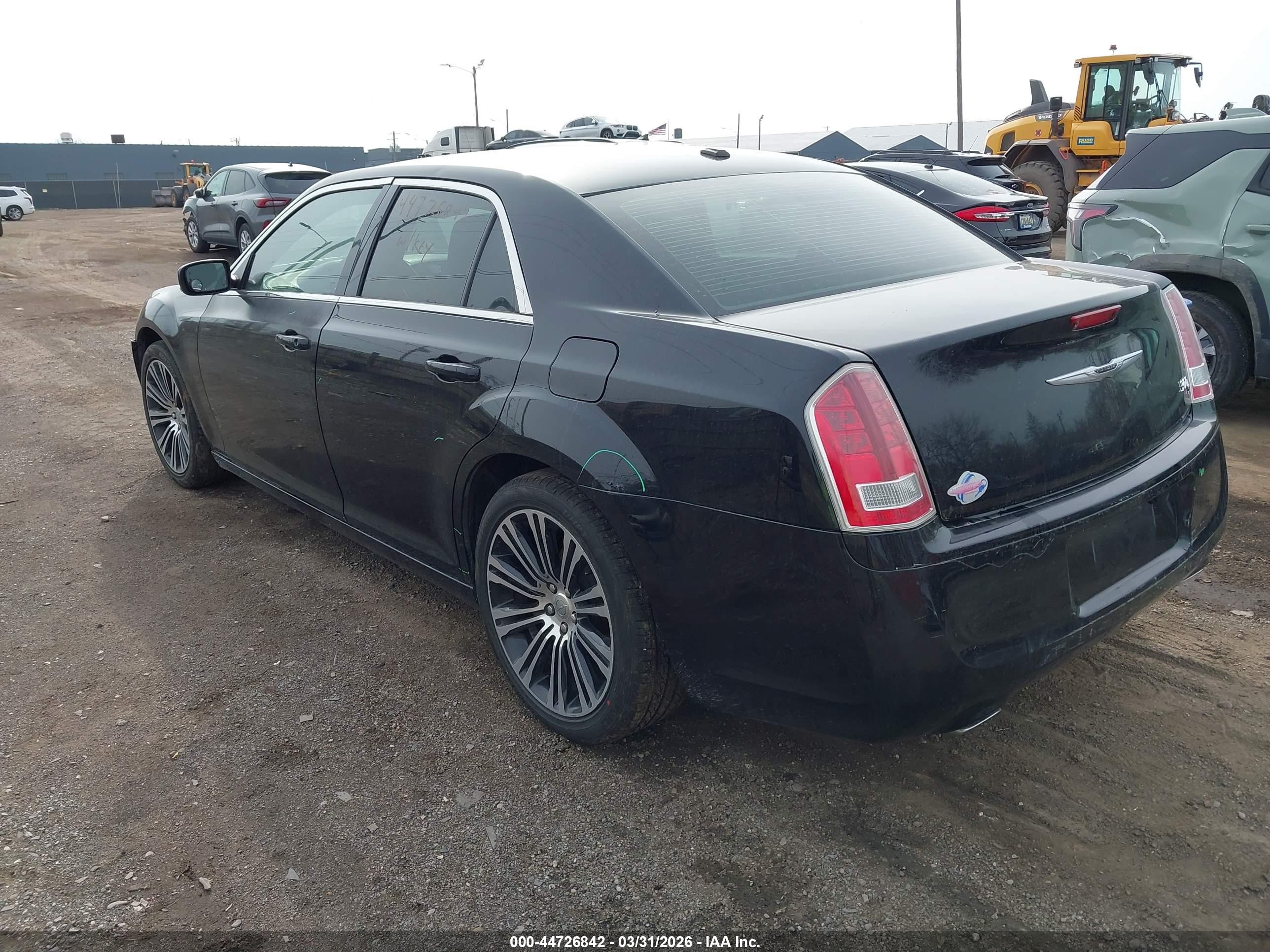 2012 Chrysler 300 S V6 Black vin: 2C3CCABG6CH143320