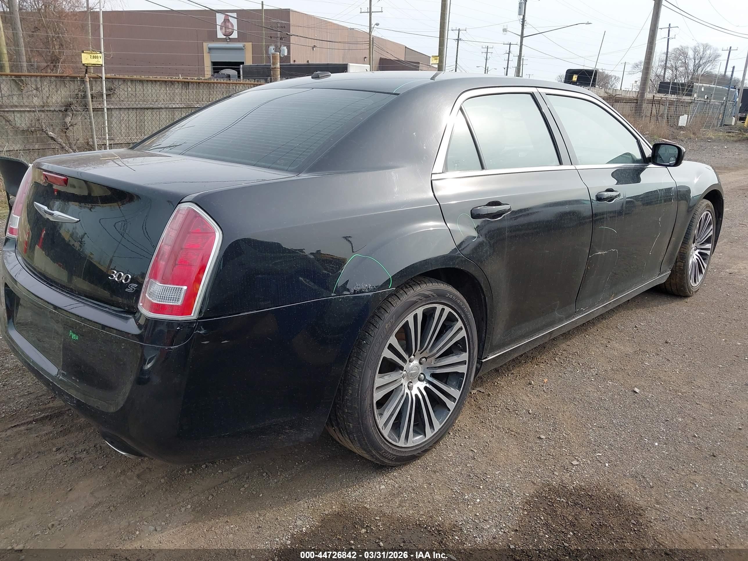 2012 Chrysler 300 S V6 Black vin: 2C3CCABG6CH143320