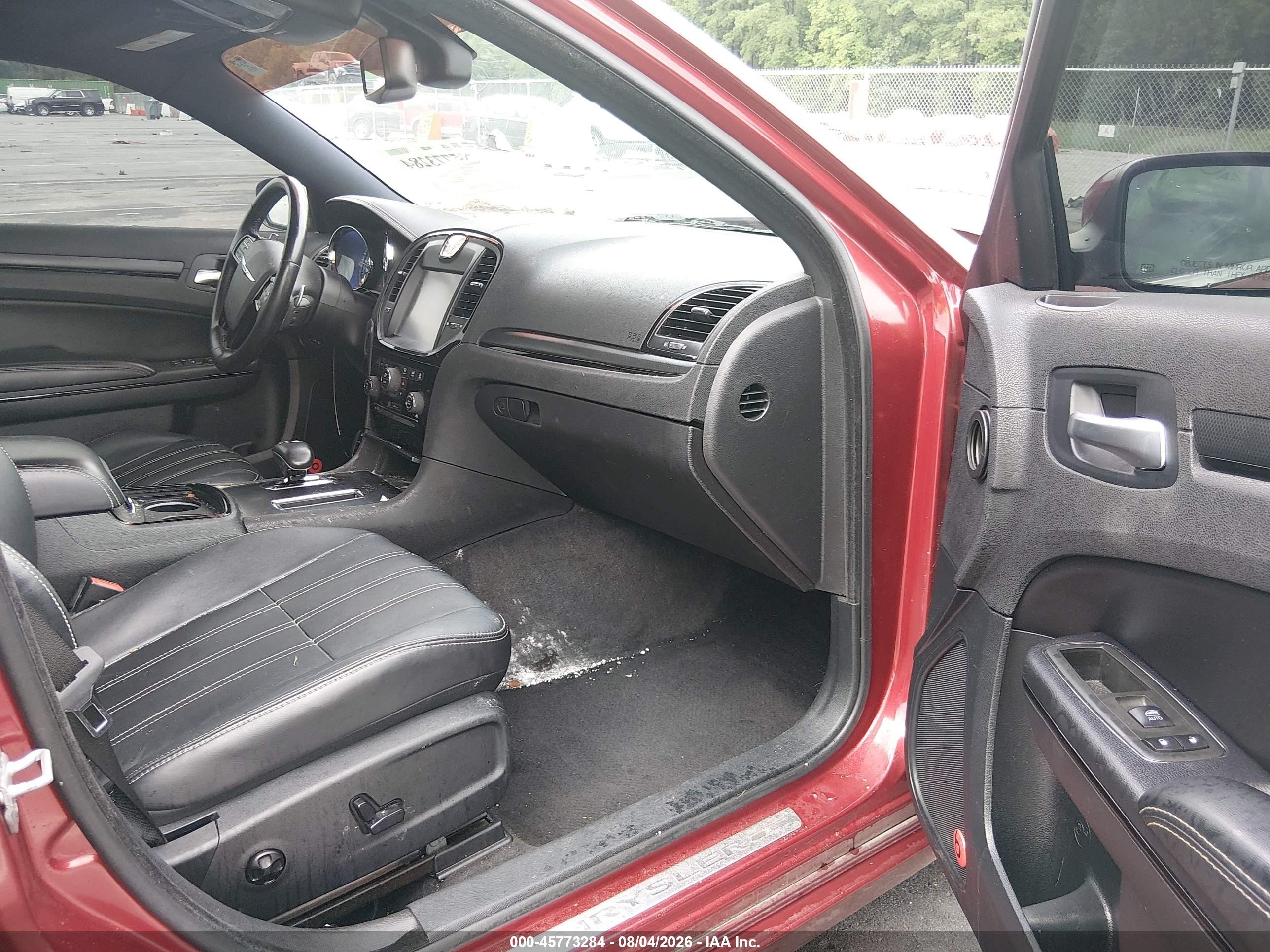 2012 Chrysler 300 S V6 Red vin: 2C3CCABG6CH213706