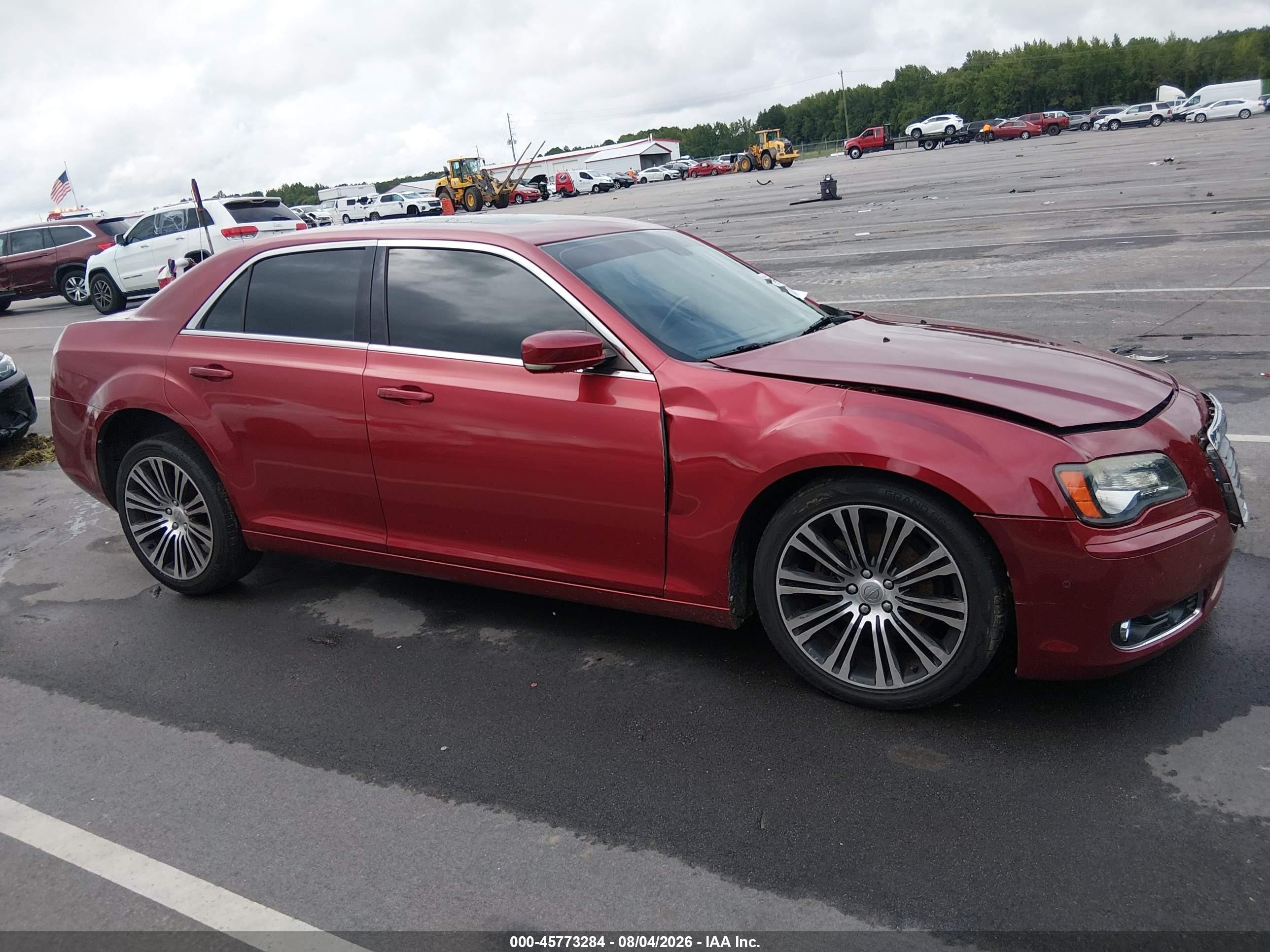 2012 Chrysler 300 S V6 Red vin: 2C3CCABG6CH213706
