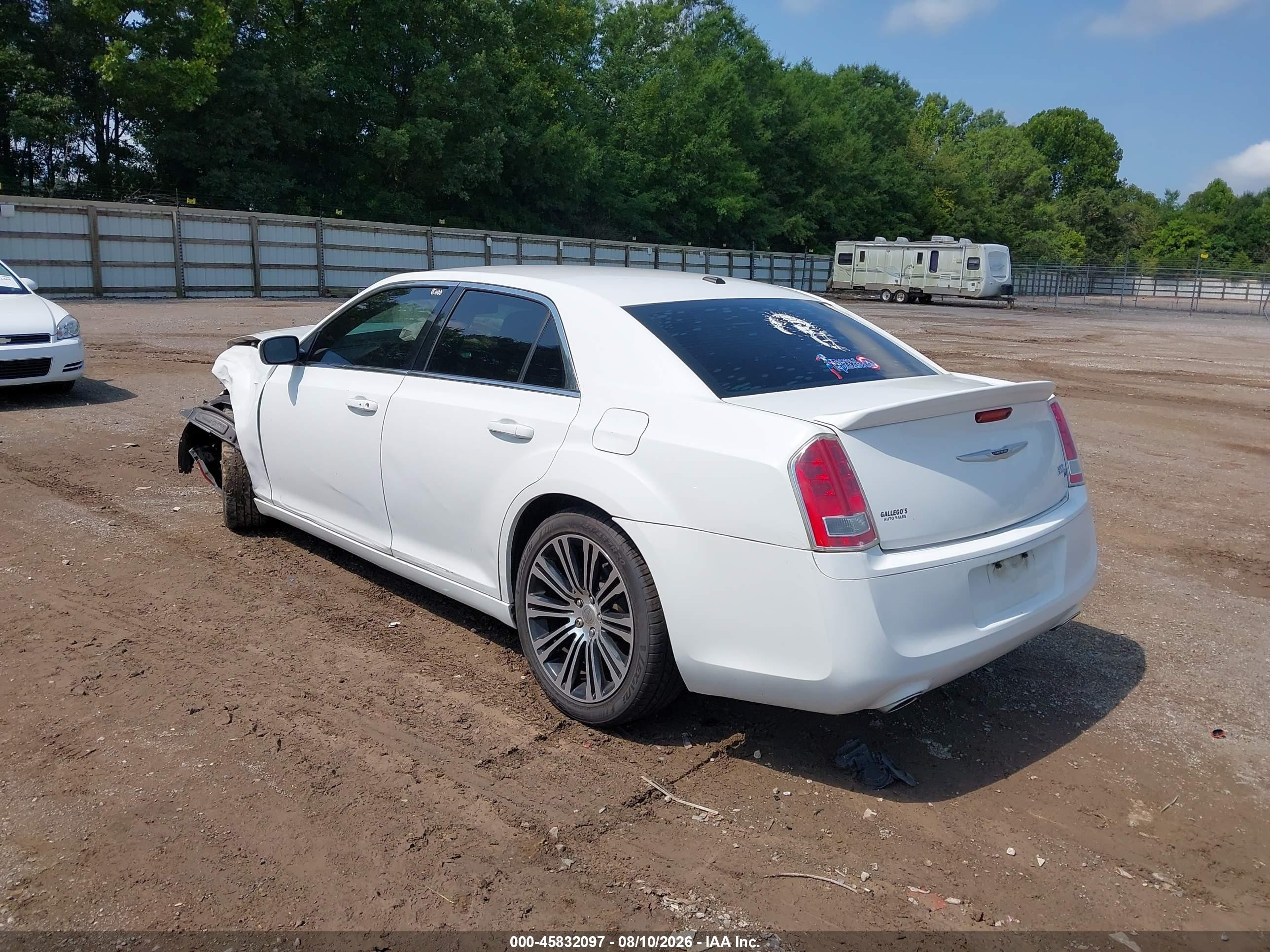 2013 Chrysler 300 300s White vin: 2C3CCABG6DH575150