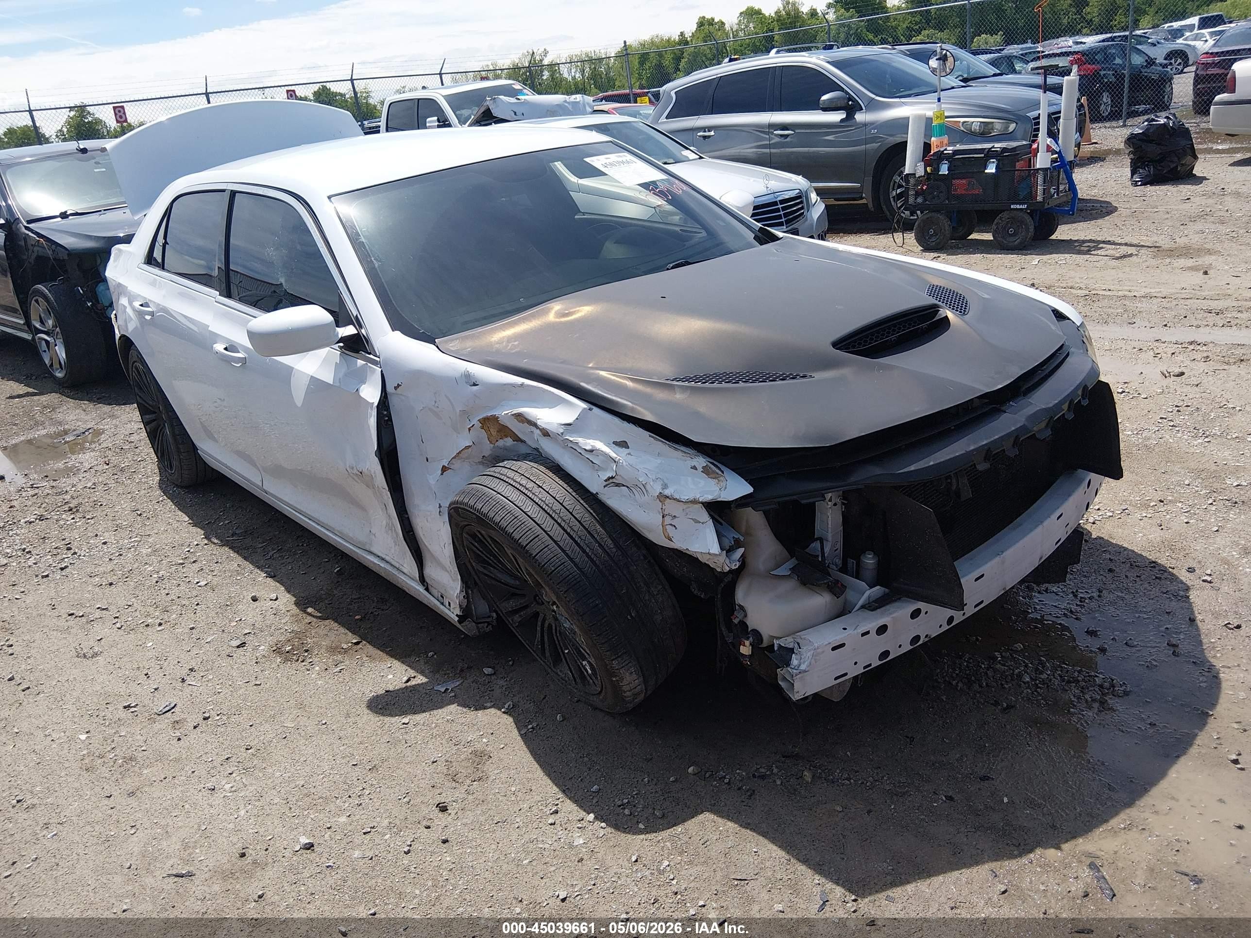 2014 Chrysler 300 300s White vin: 2C3CCABG6EH144325