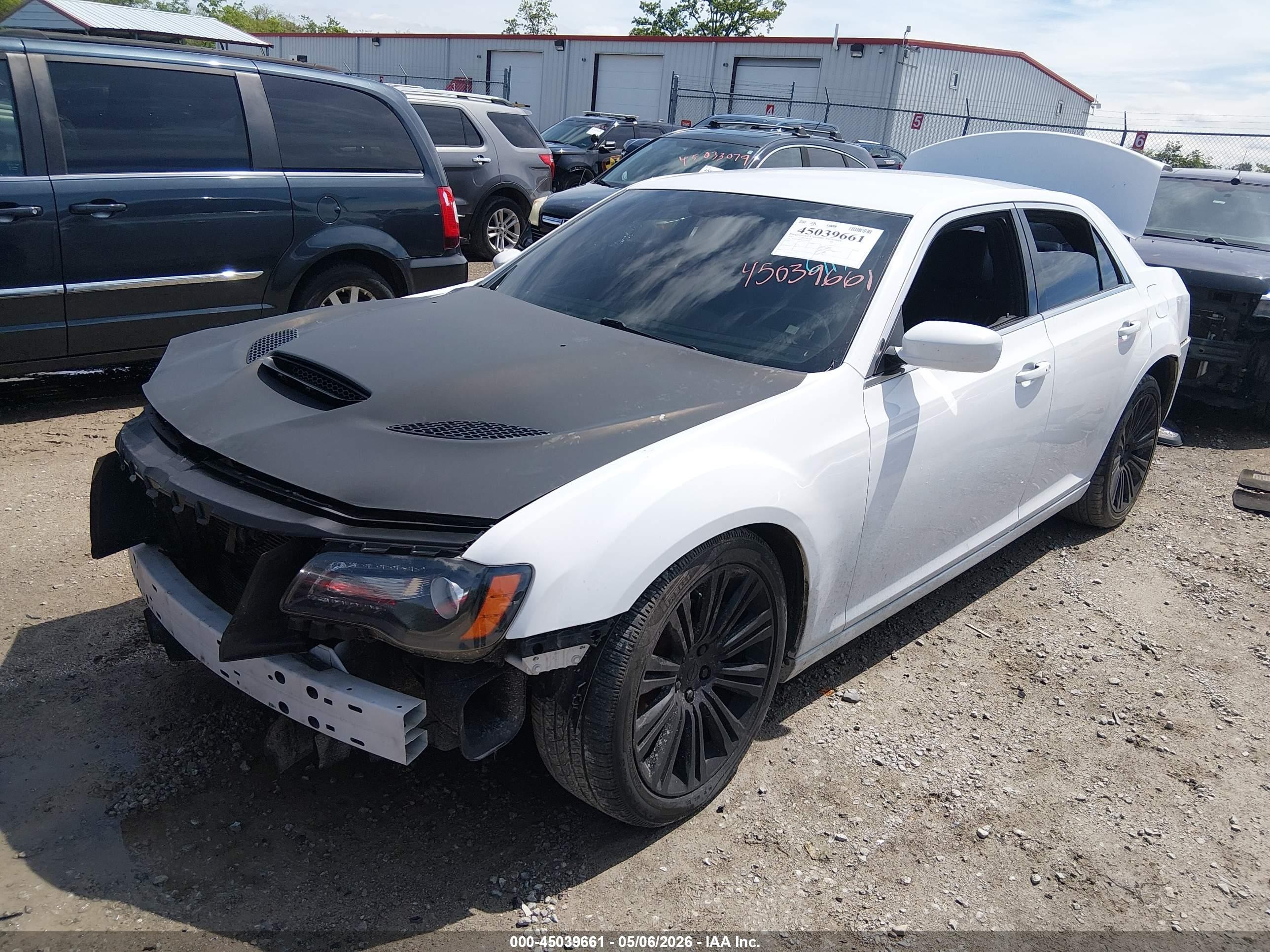 2014 Chrysler 300 300s White vin: 2C3CCABG6EH144325