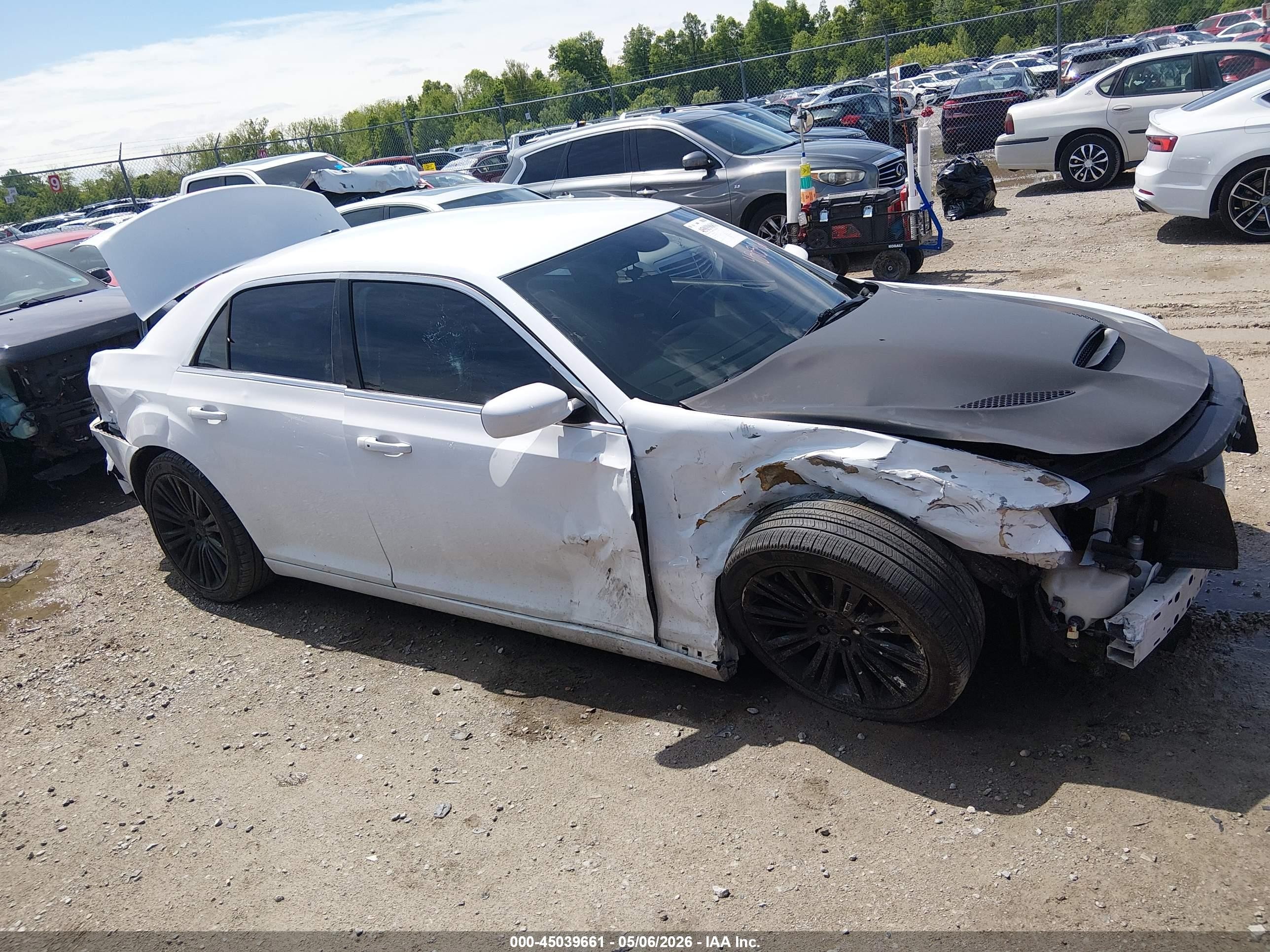 2014 Chrysler 300 300s White vin: 2C3CCABG6EH144325