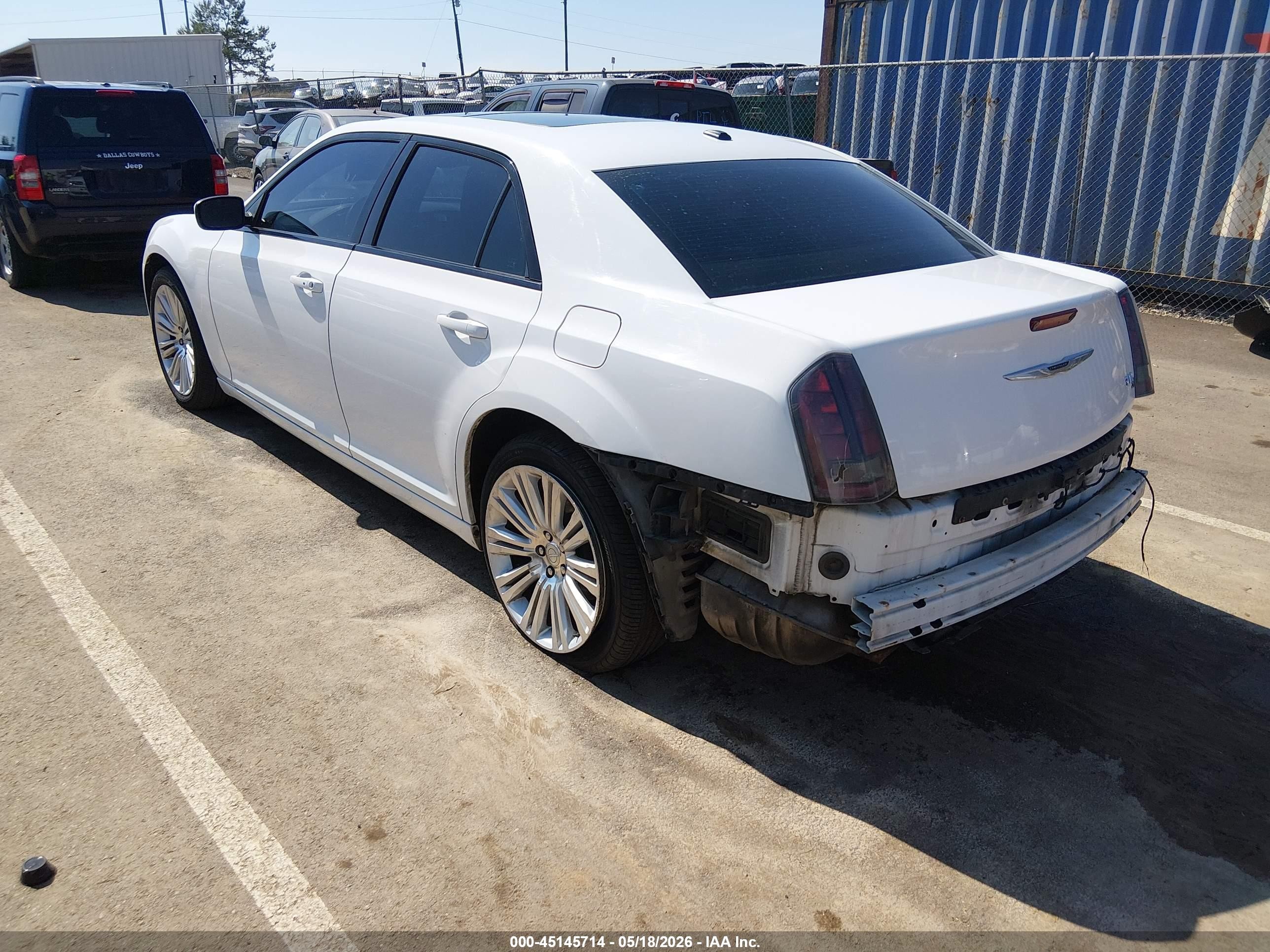 2014 Chrysler 300 300s White vin: 2C3CCABG6EH315901