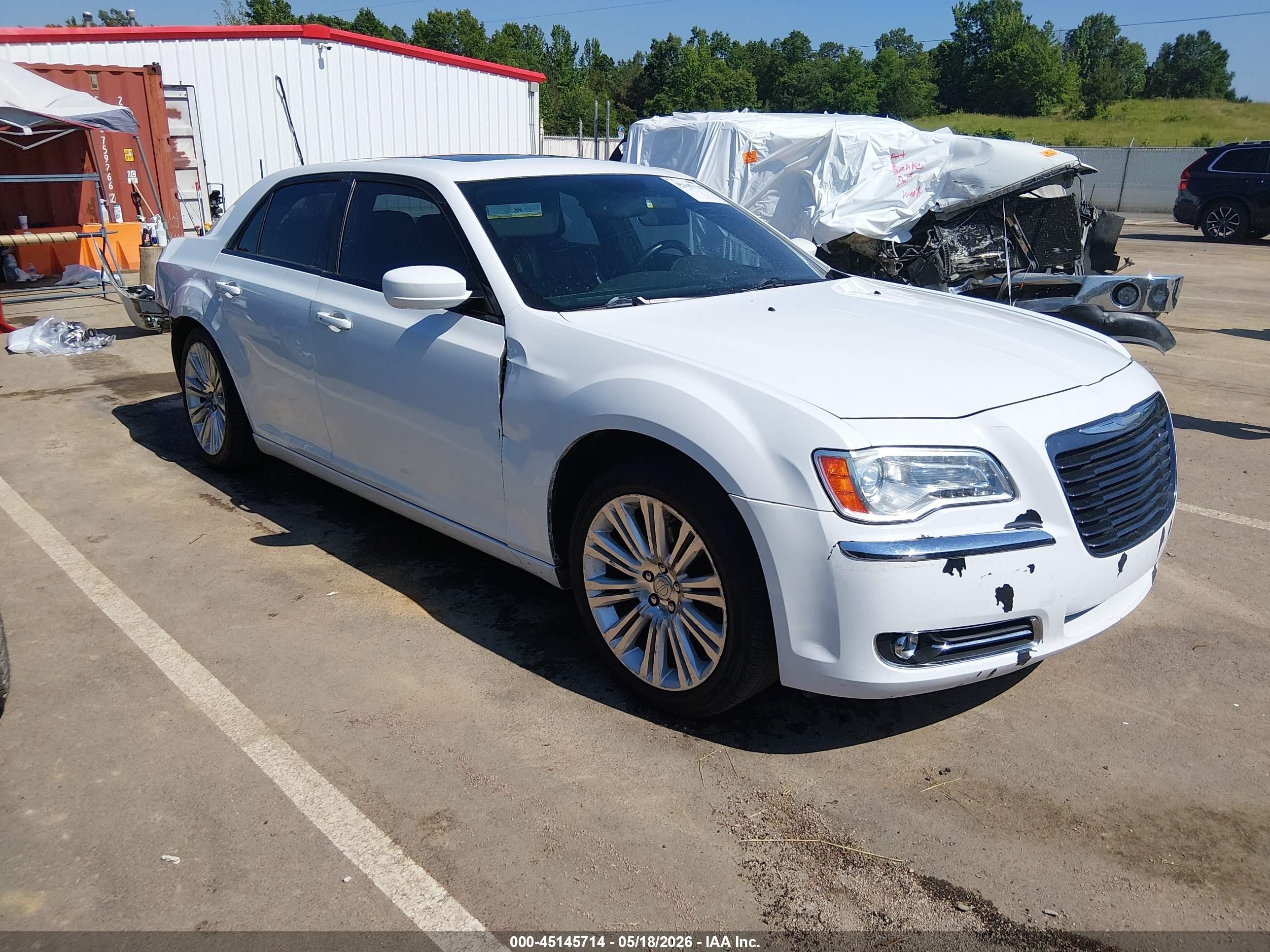 2014 Chrysler 300 300s White vin: 2C3CCABG6EH315901