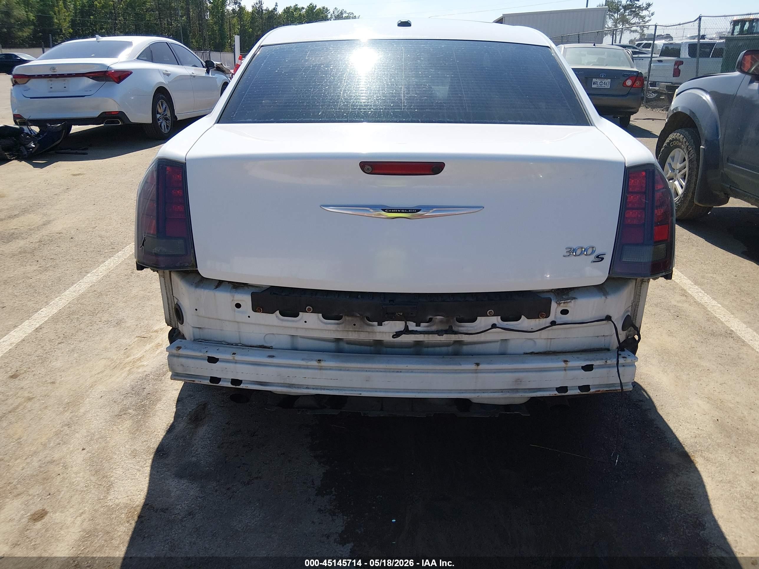 2014 Chrysler 300 300s White vin: 2C3CCABG6EH315901