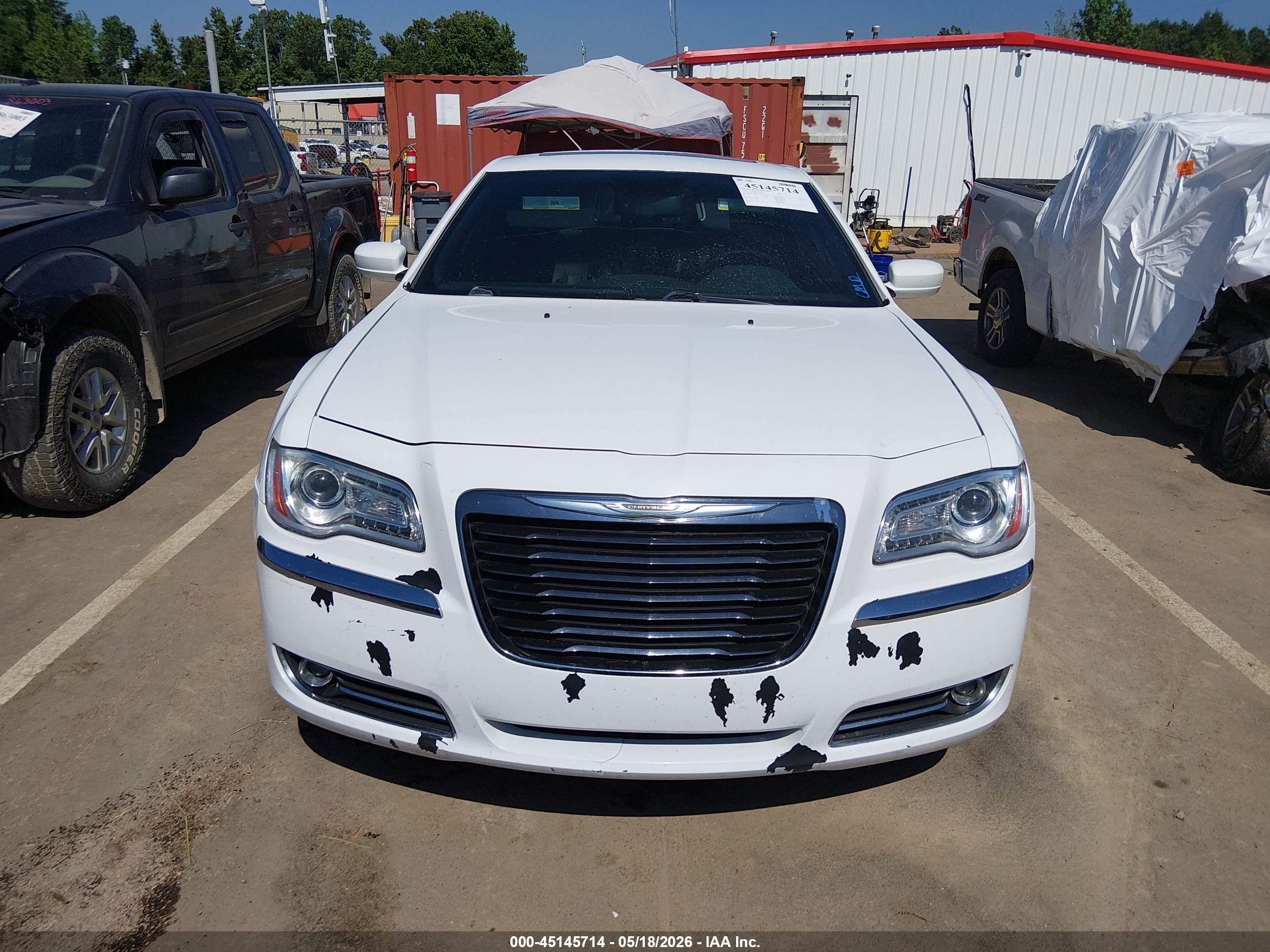 2014 Chrysler 300 300s White vin: 2C3CCABG6EH315901