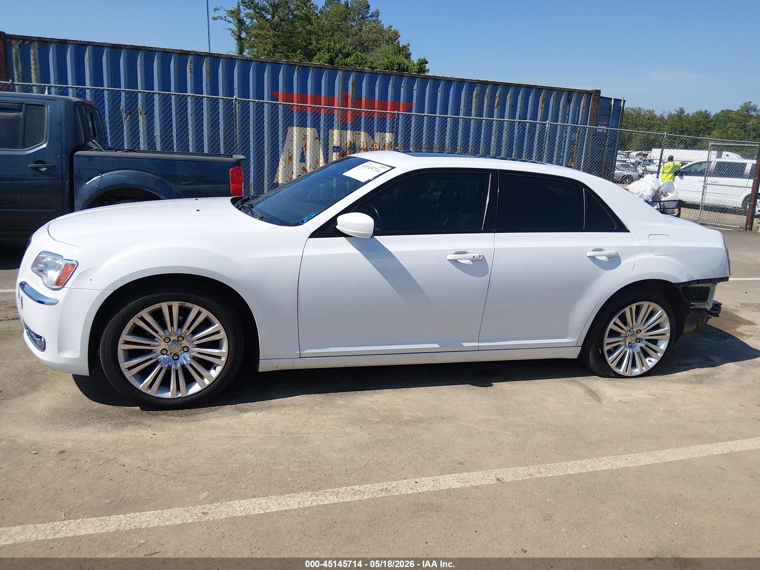 2014 Chrysler 300 300s White vin: 2C3CCABG6EH315901