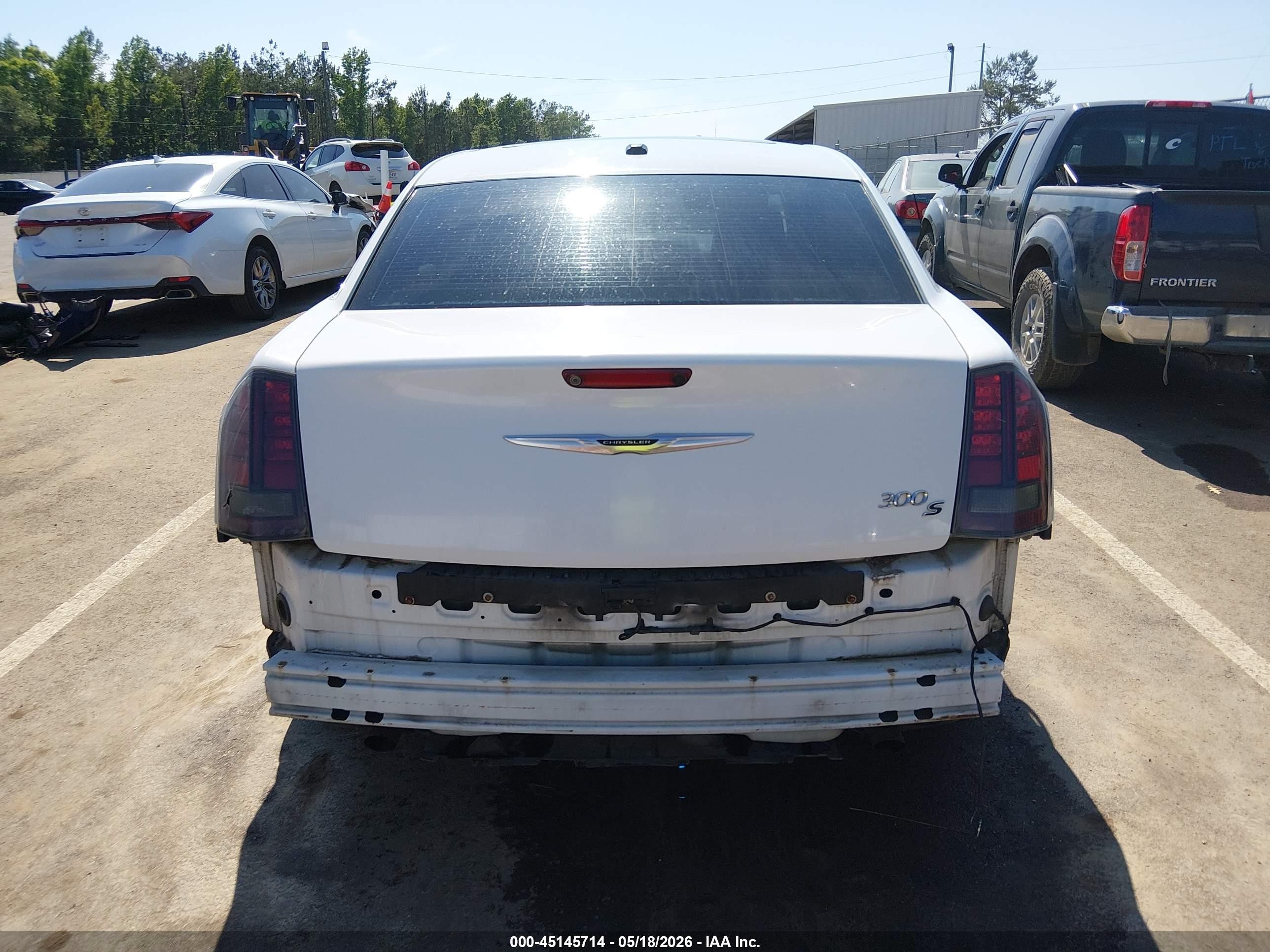 2014 Chrysler 300 300s White vin: 2C3CCABG6EH315901