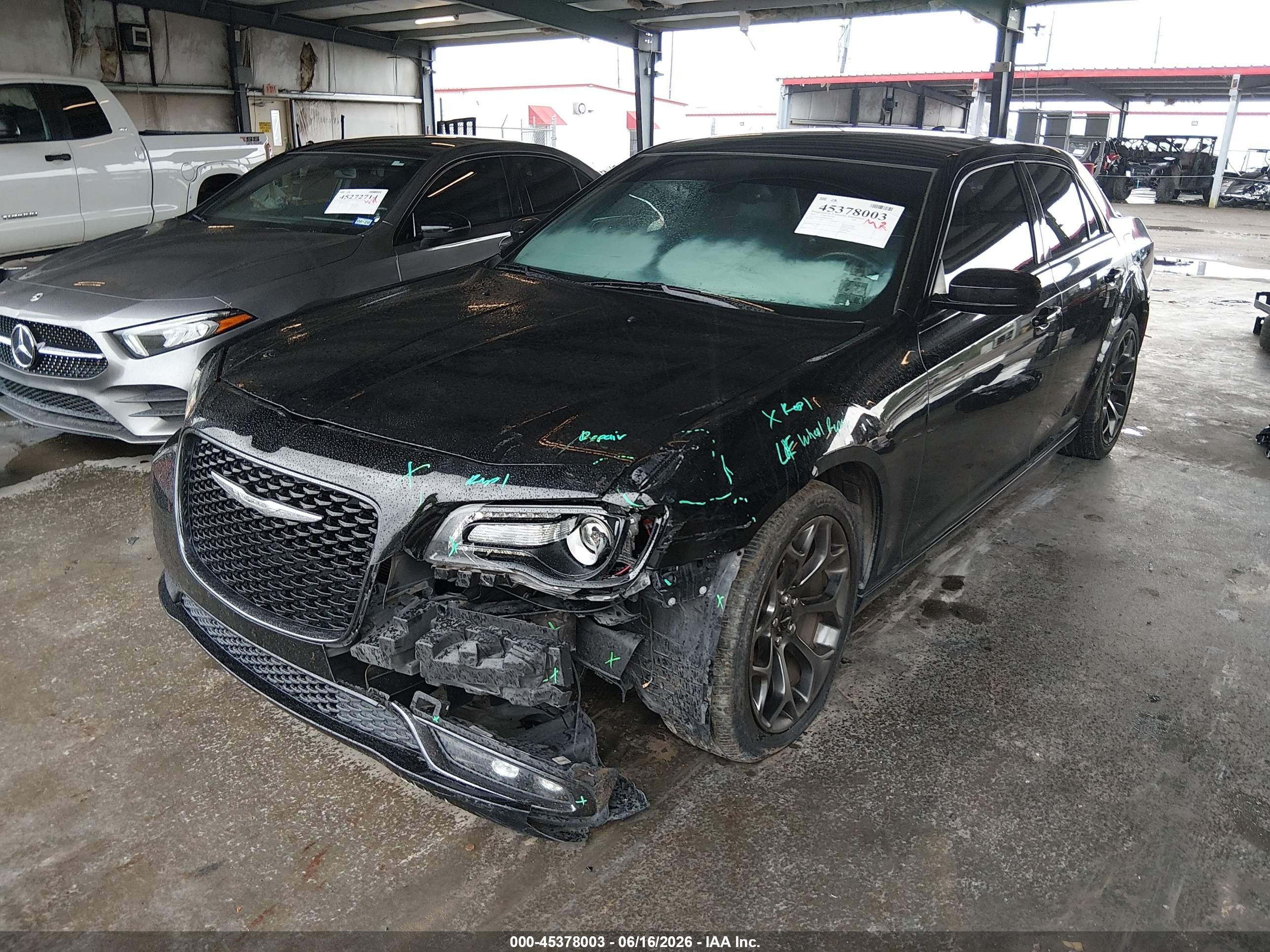 2015 Chrysler 300 300s Black vin: 2C3CCABG6FH932104