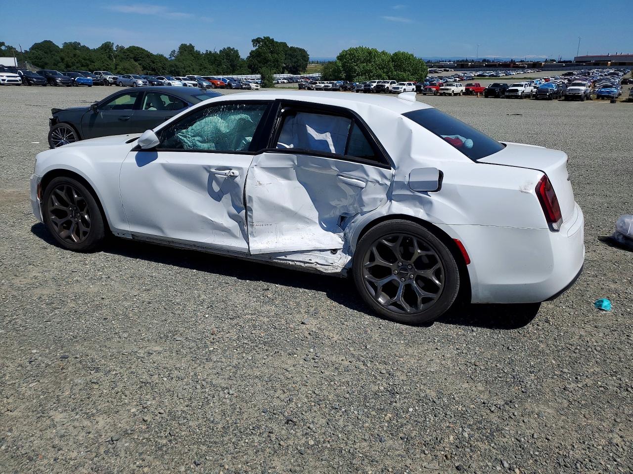 2016 Chrysler 300 S White vin: 2C3CCABG6GH269120