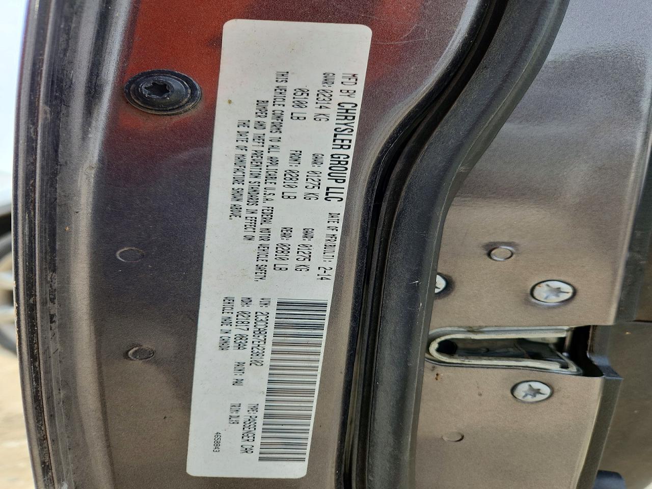 2014 Chrysler 300 S Charcoal vin: 2C3CCABG7EH238102