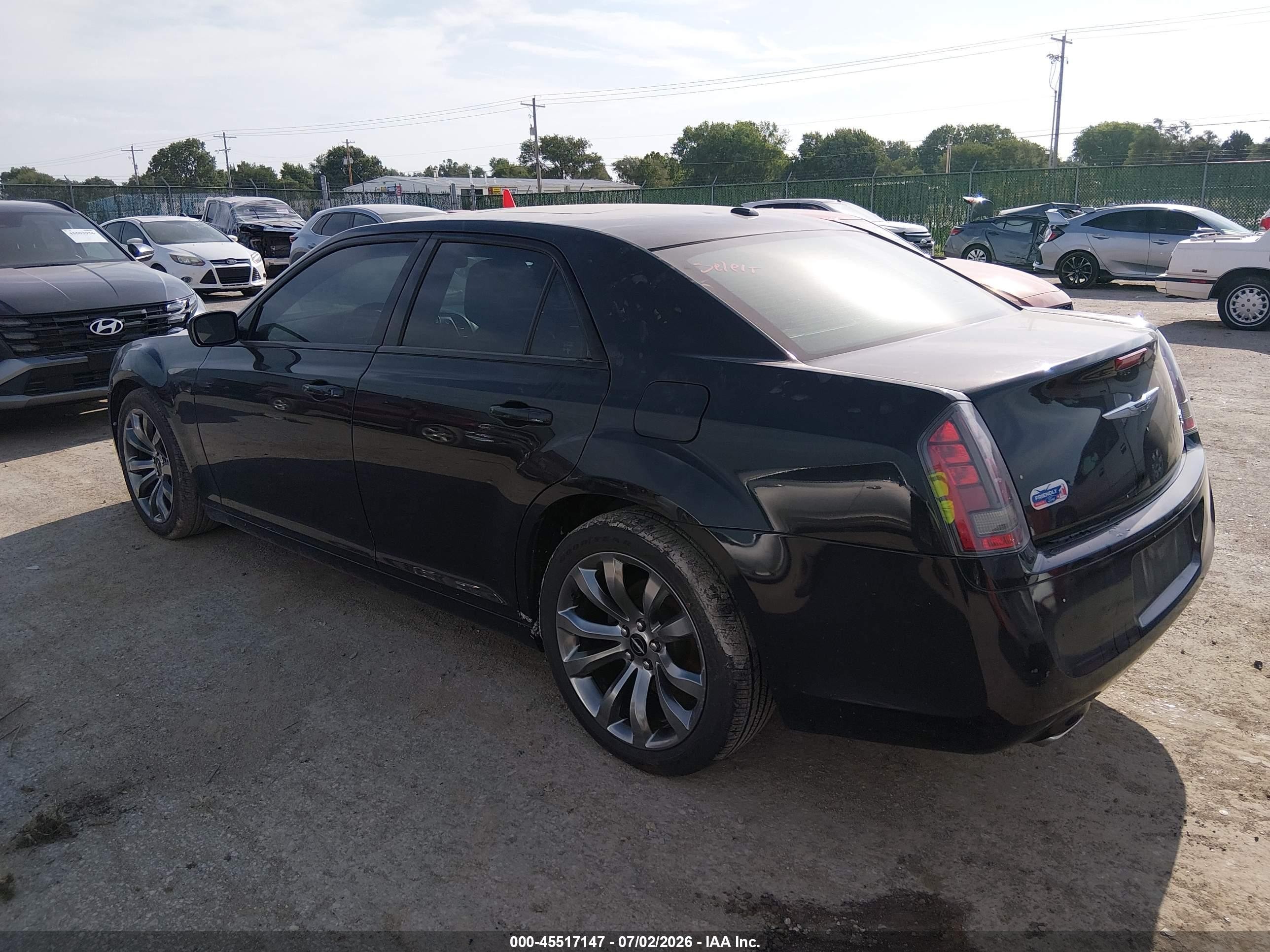 2014 Chrysler 300 300s Black vin: 2C3CCABG7EH273142
