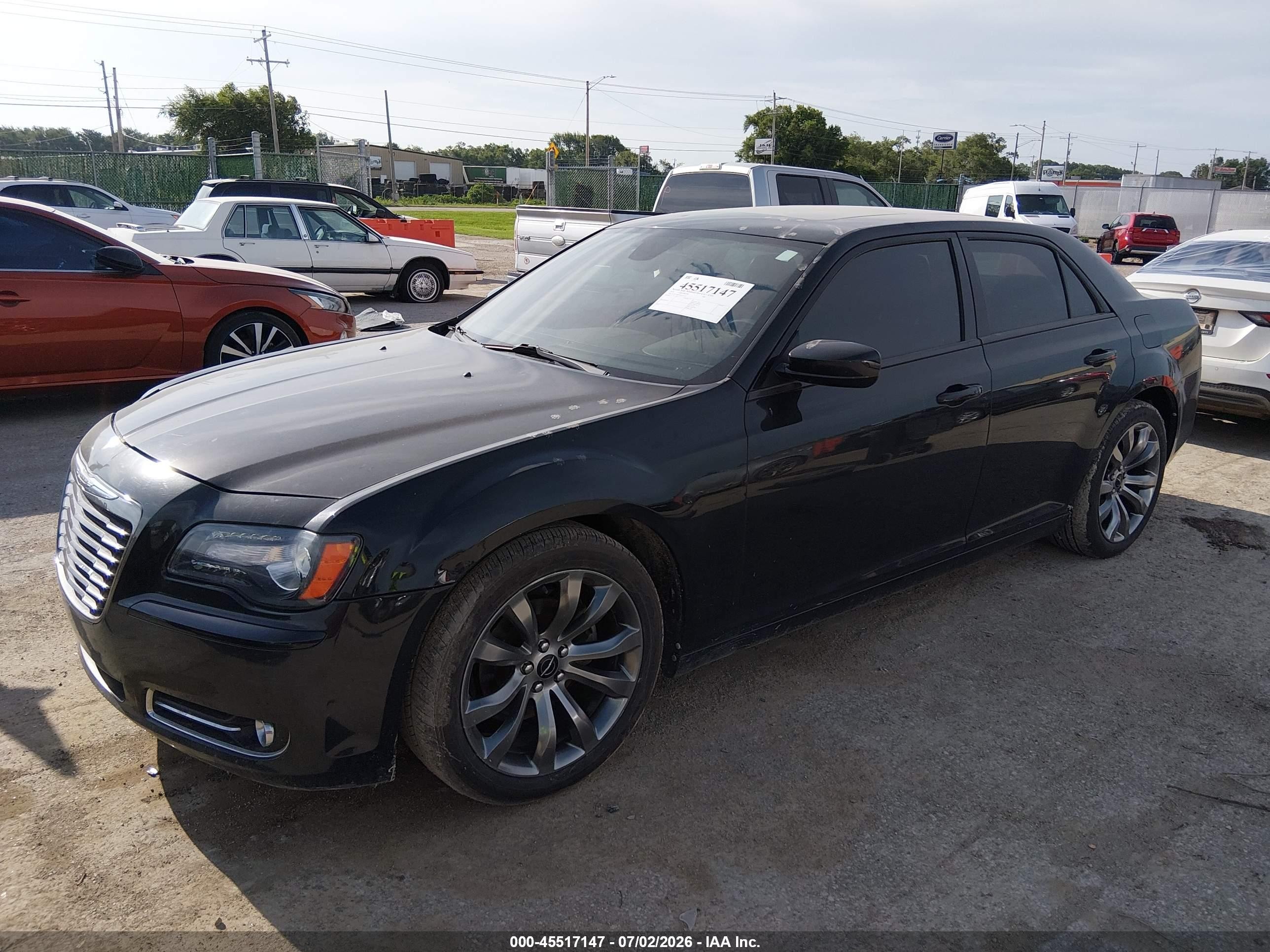 2014 Chrysler 300 300s Black vin: 2C3CCABG7EH273142