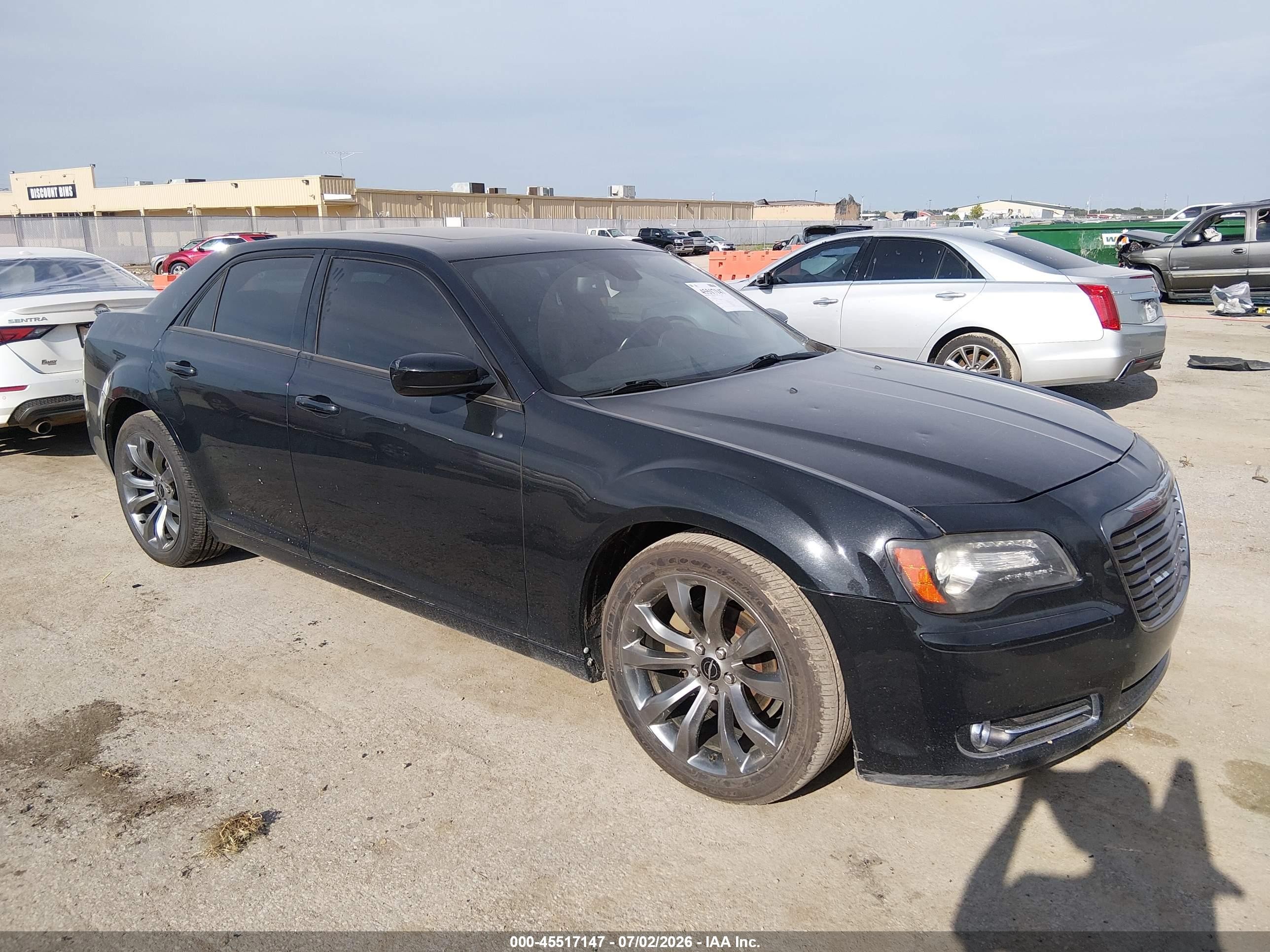 2014 Chrysler 300 300s Black vin: 2C3CCABG7EH273142