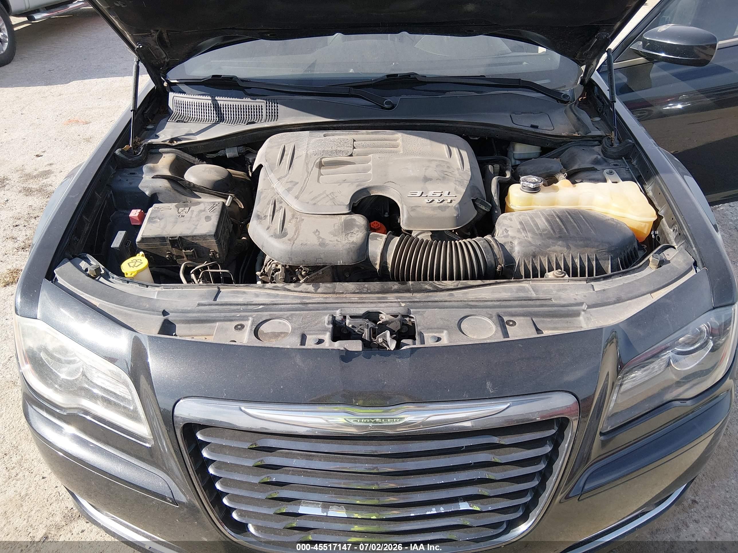 2014 Chrysler 300 300s Black vin: 2C3CCABG7EH273142