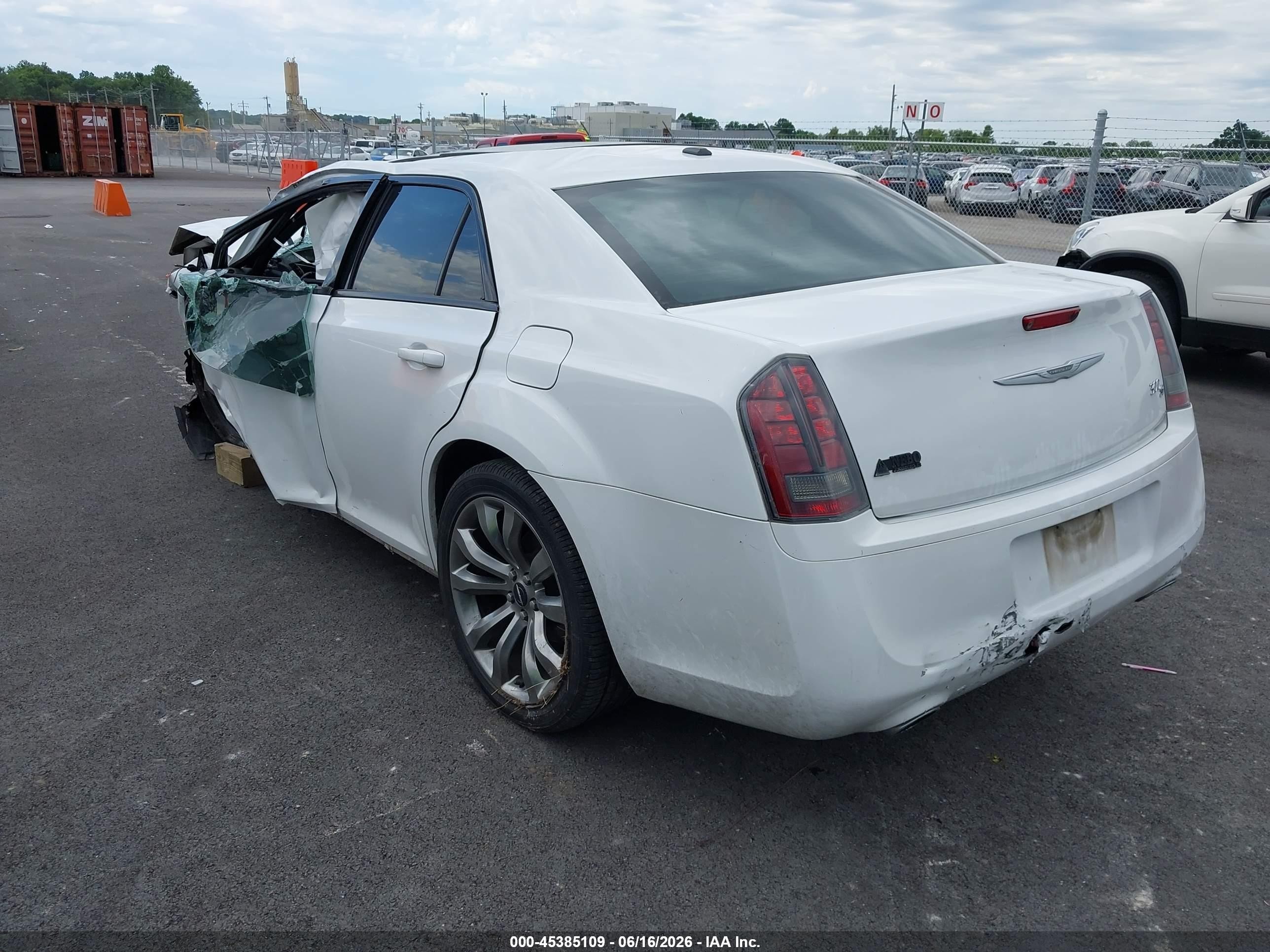 2014 Chrysler 300 300s White vin: 2C3CCABG7EH380207
