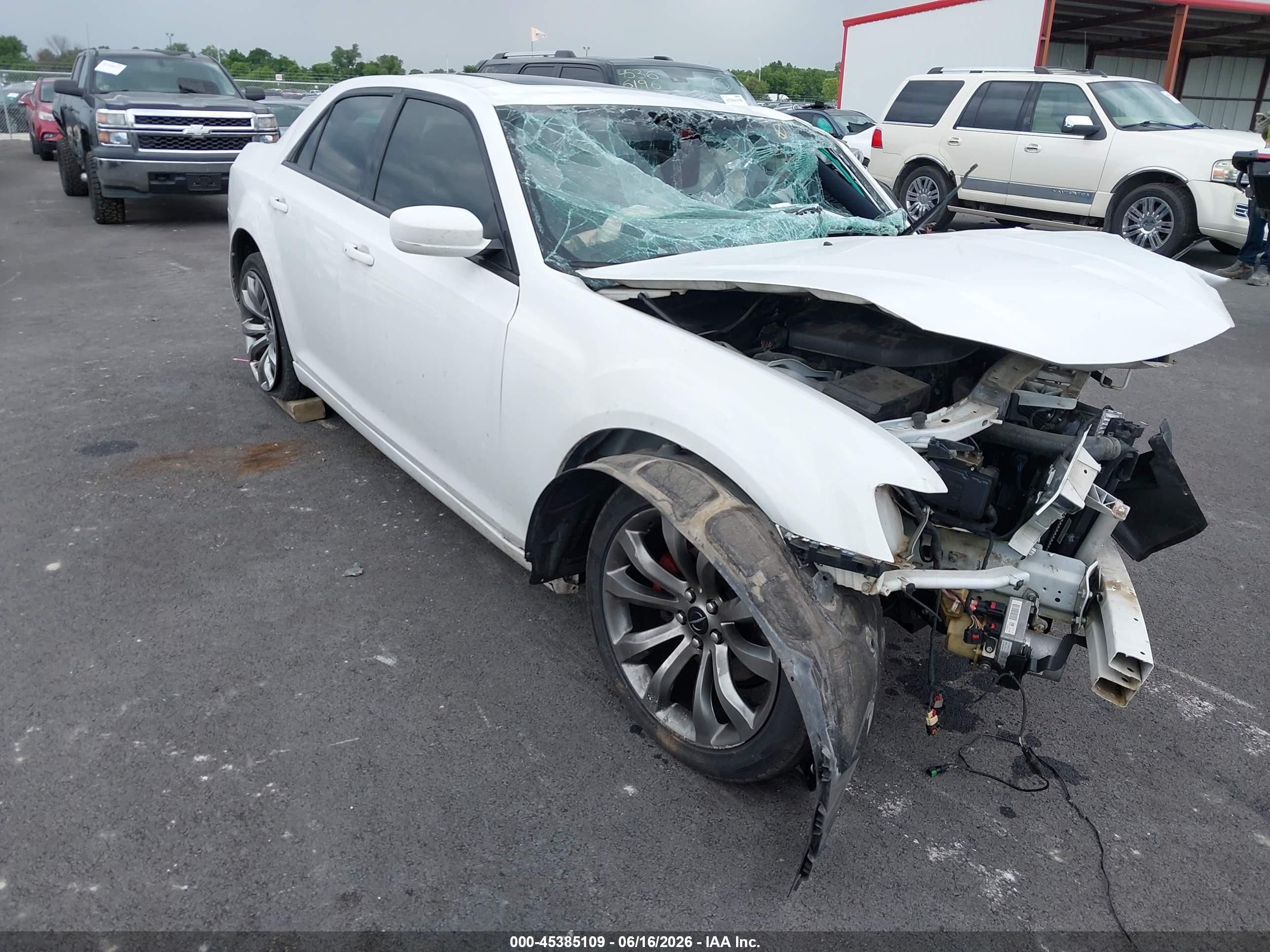 2014 Chrysler 300 300s White vin: 2C3CCABG7EH380207