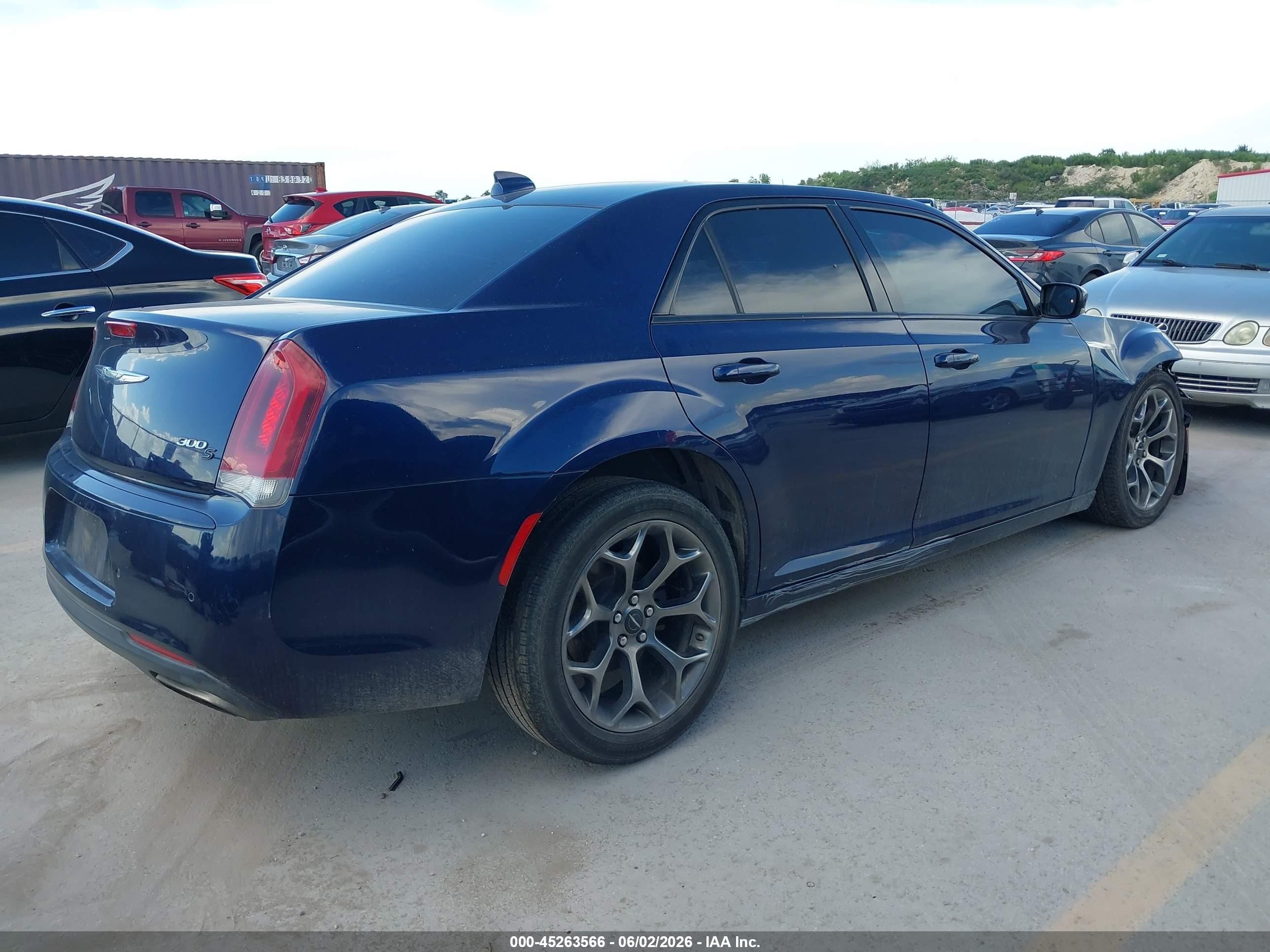 2015 Chrysler 300 300s Dark Blue vin: 2C3CCABG7FH746765