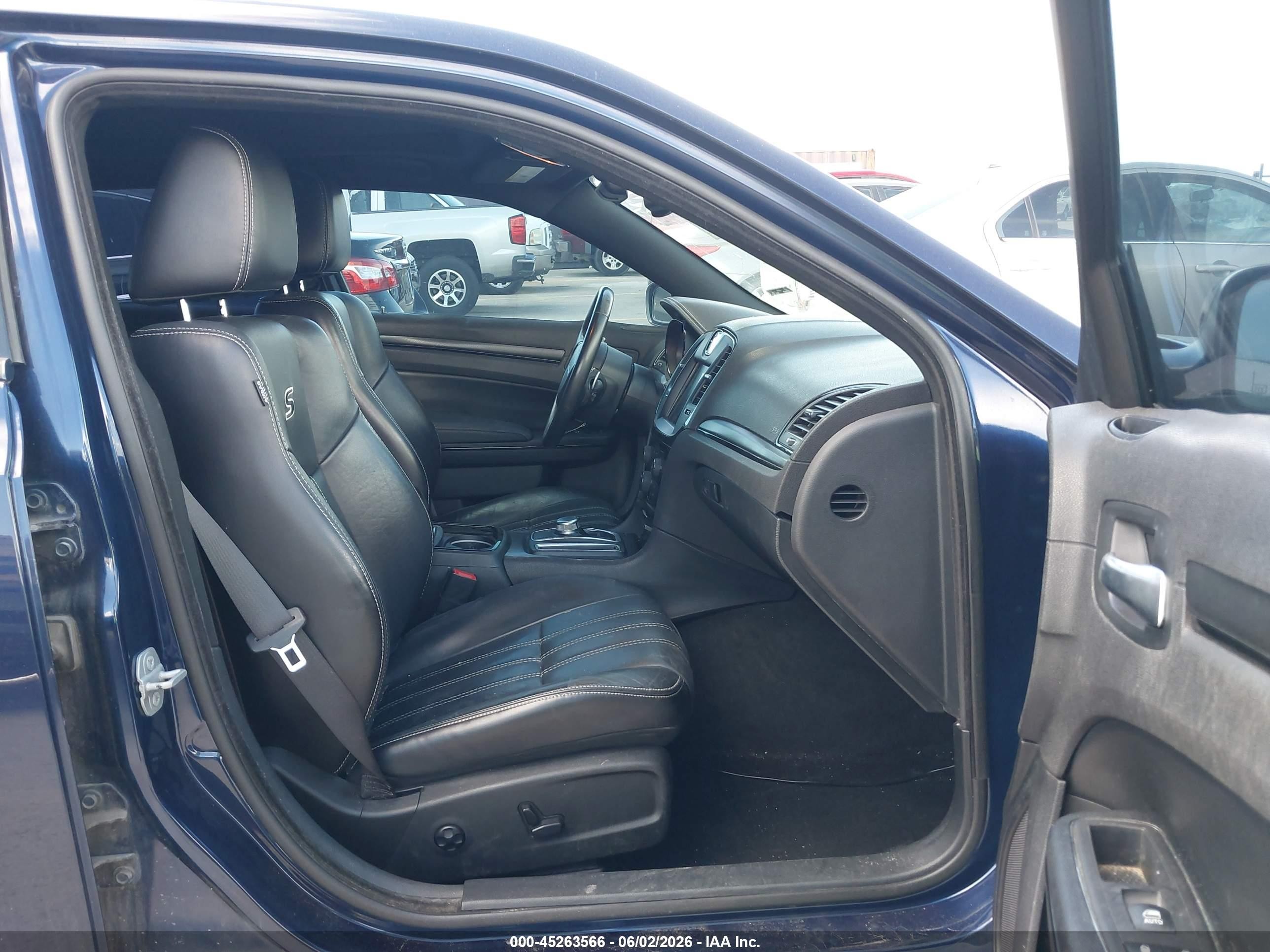 2015 Chrysler 300 300s Dark Blue vin: 2C3CCABG7FH746765