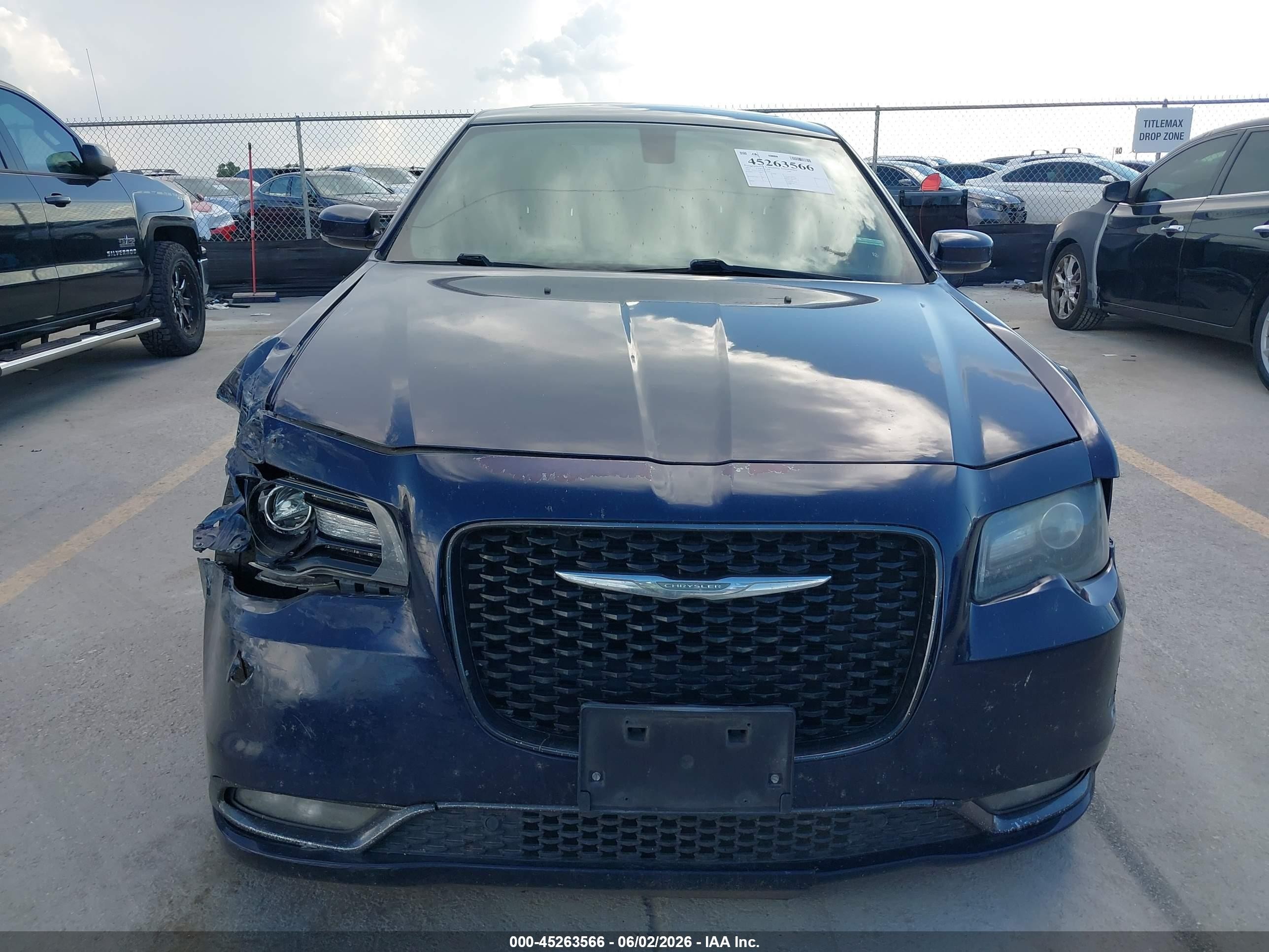 2015 Chrysler 300 300s Dark Blue vin: 2C3CCABG7FH746765