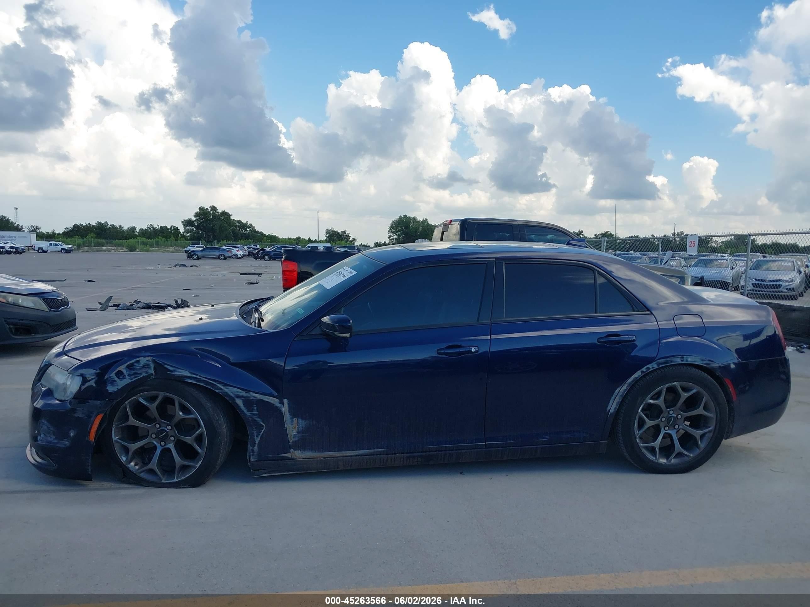 2015 Chrysler 300 300s Dark Blue vin: 2C3CCABG7FH746765