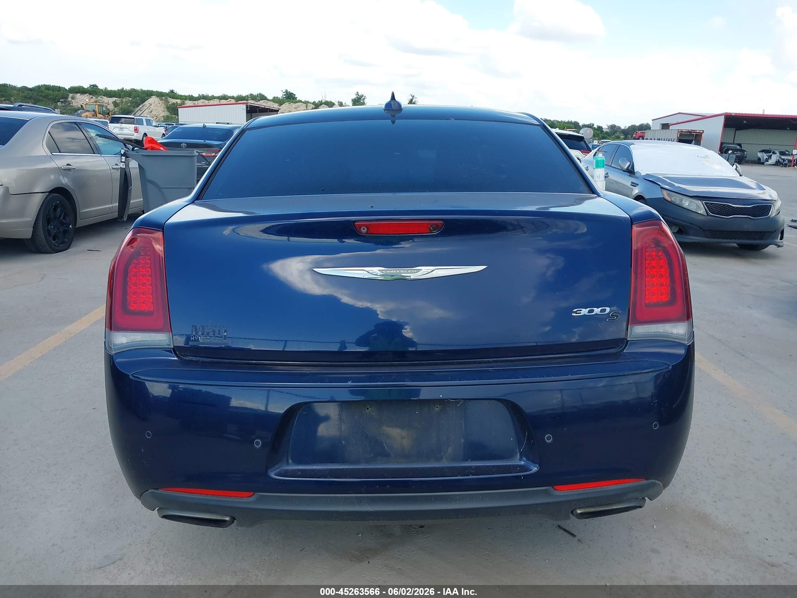 2015 Chrysler 300 300s Dark Blue vin: 2C3CCABG7FH746765