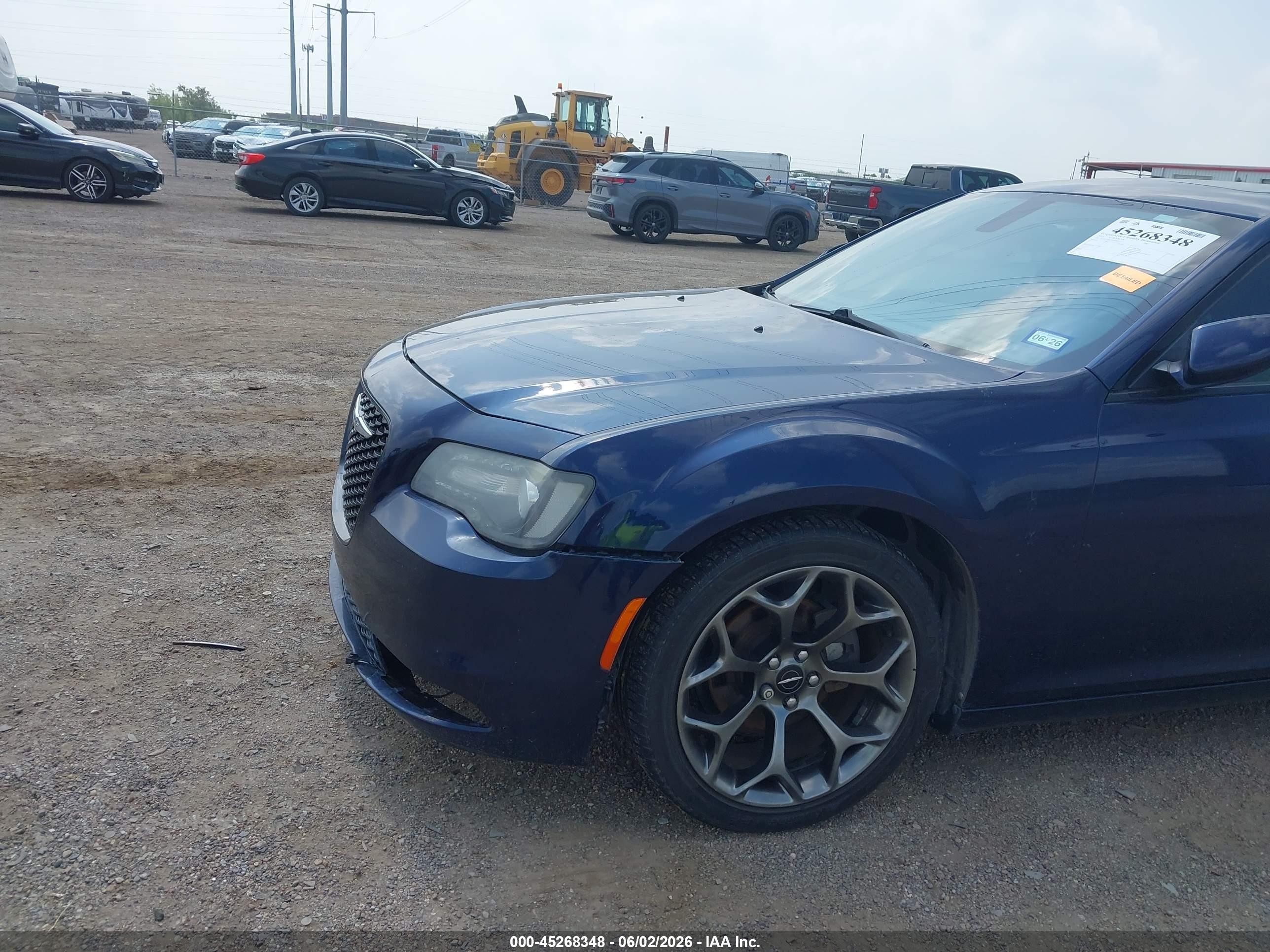 2015 Chrysler 300 300s Blue vin: 2C3CCABG7FH860023