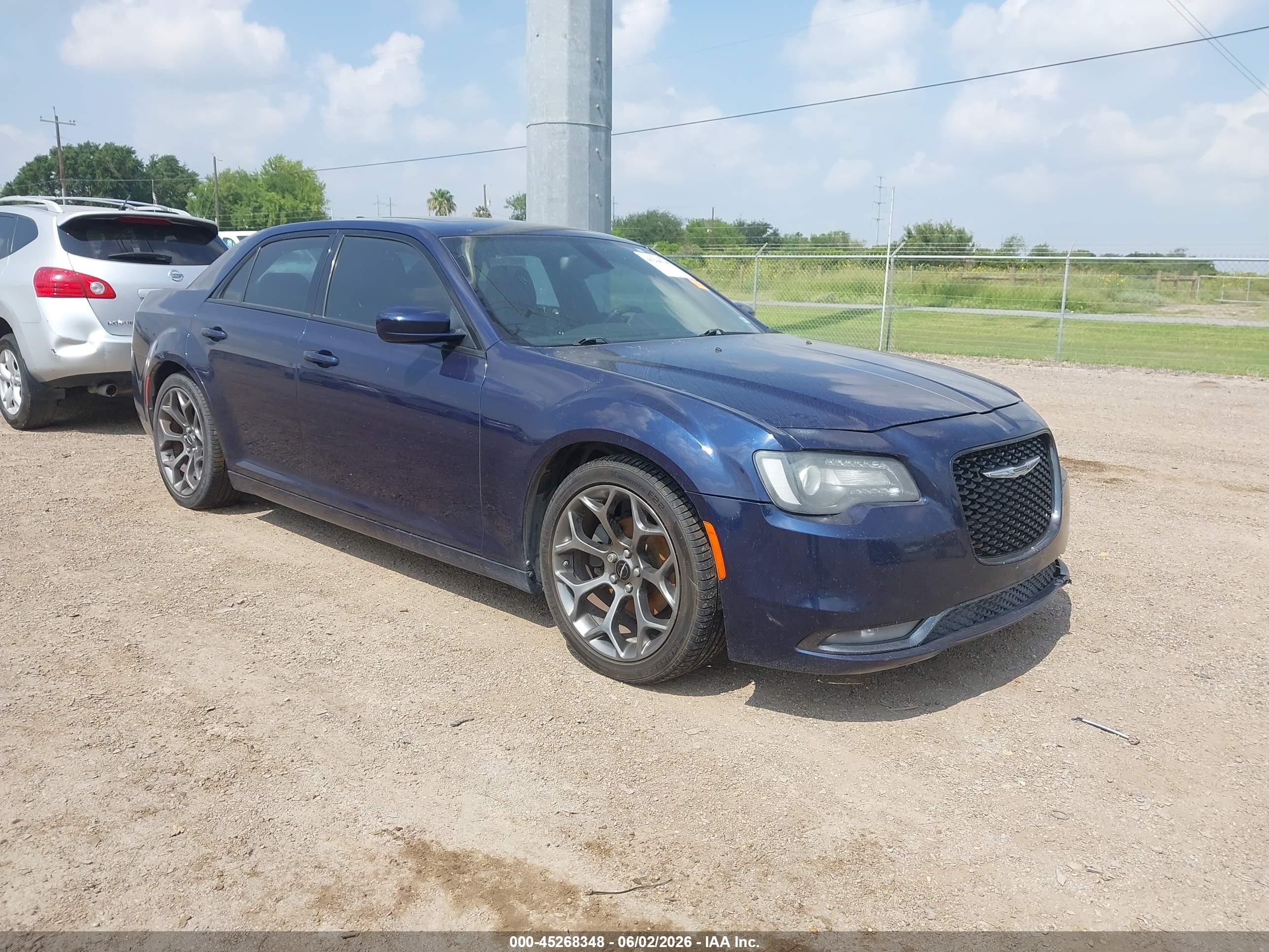 2015 Chrysler 300 300s Blue vin: 2C3CCABG7FH860023