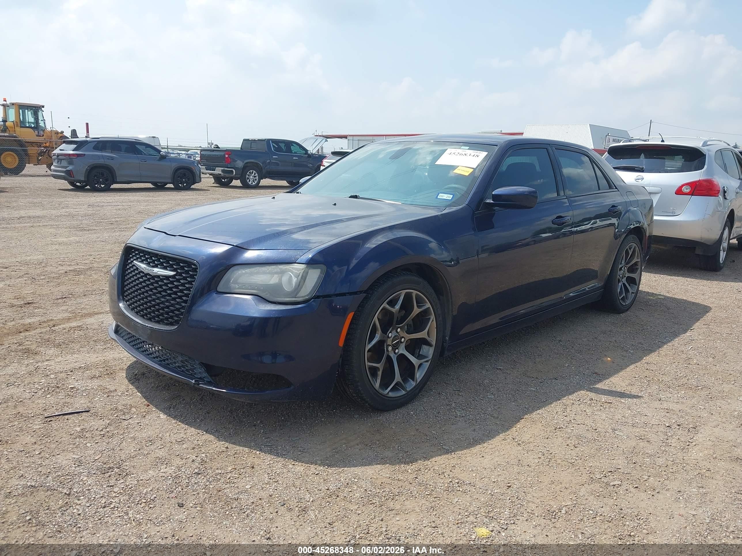 2015 Chrysler 300 300s Blue vin: 2C3CCABG7FH860023