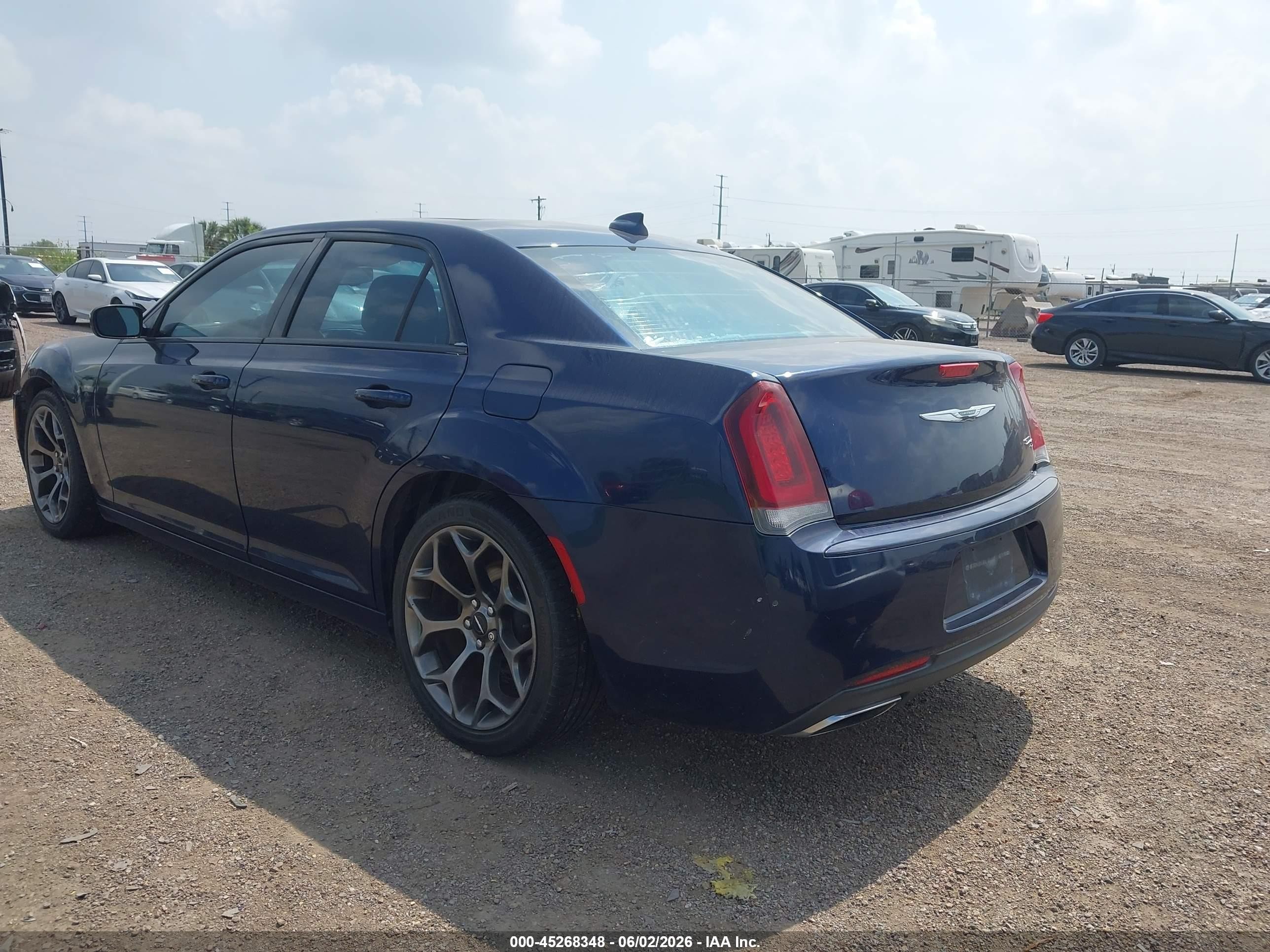 2015 Chrysler 300 300s Blue vin: 2C3CCABG7FH860023