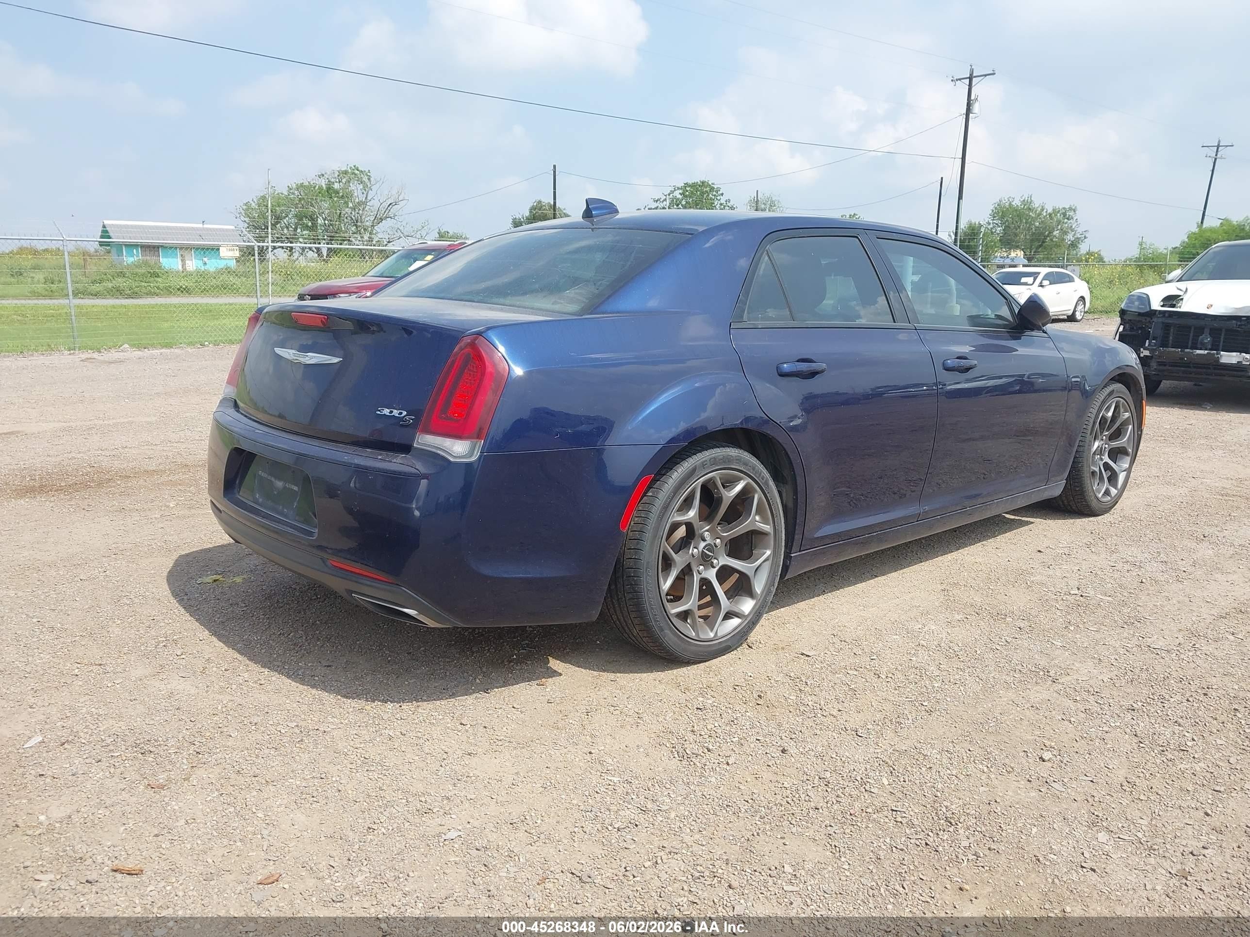 2015 Chrysler 300 300s Blue vin: 2C3CCABG7FH860023