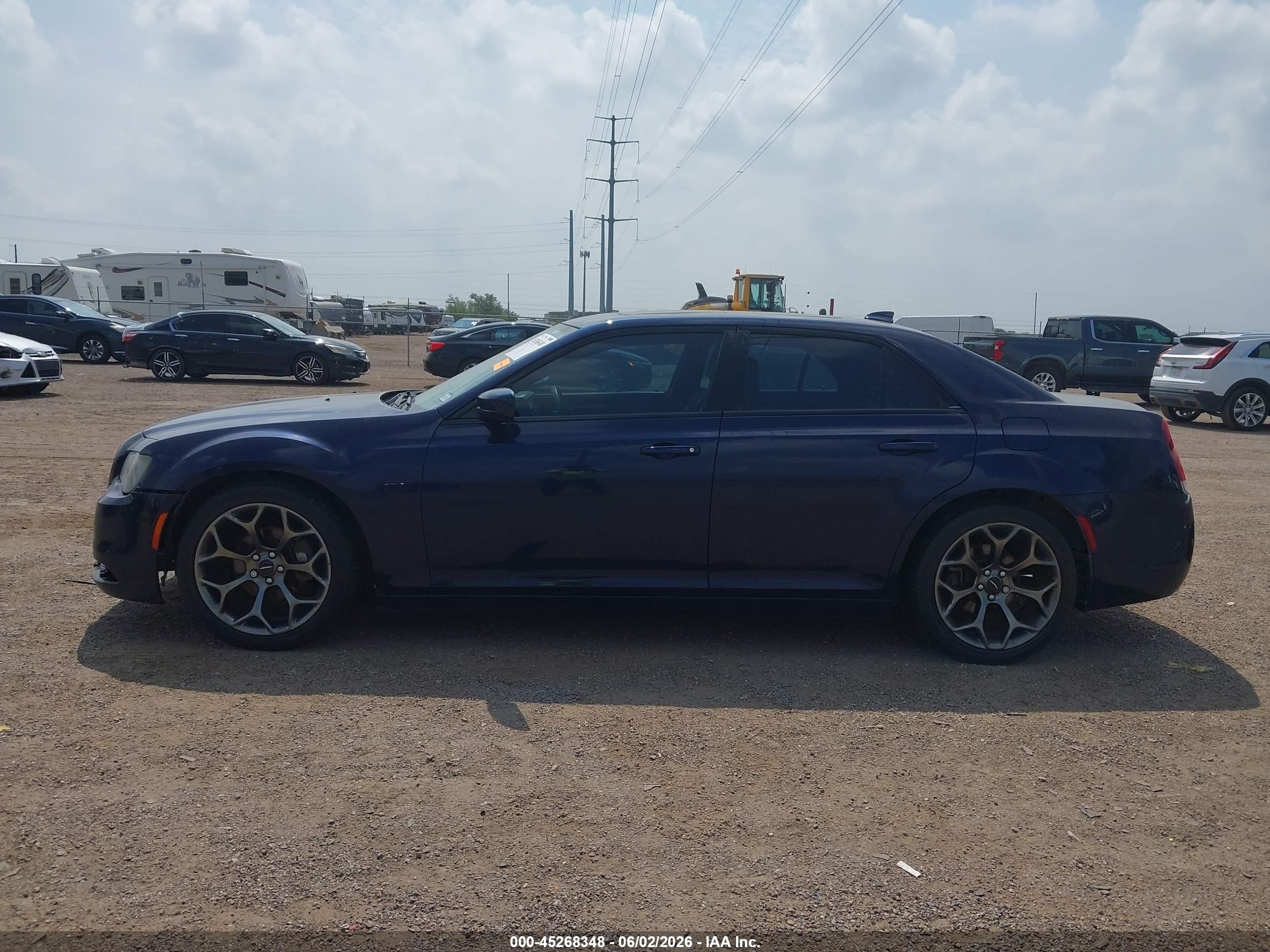 2015 Chrysler 300 300s Blue vin: 2C3CCABG7FH860023