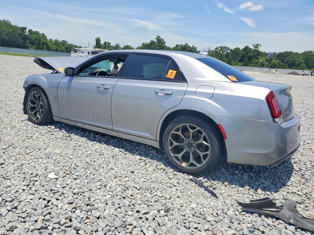 2015 Chrysler 300 S Silver vin: 2C3CCABG7FH875962