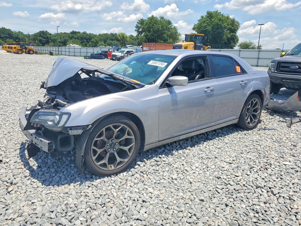 2015 Chrysler 300 S Silver vin: 2C3CCABG7FH875962