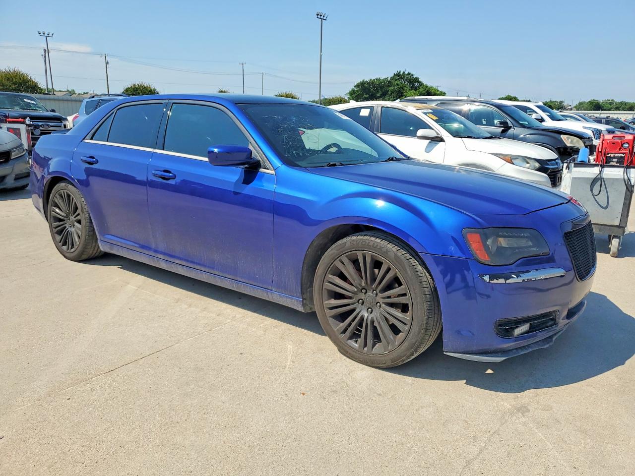 2013 Chrysler 300 S Blue vin: 2C3CCABG8DH547298