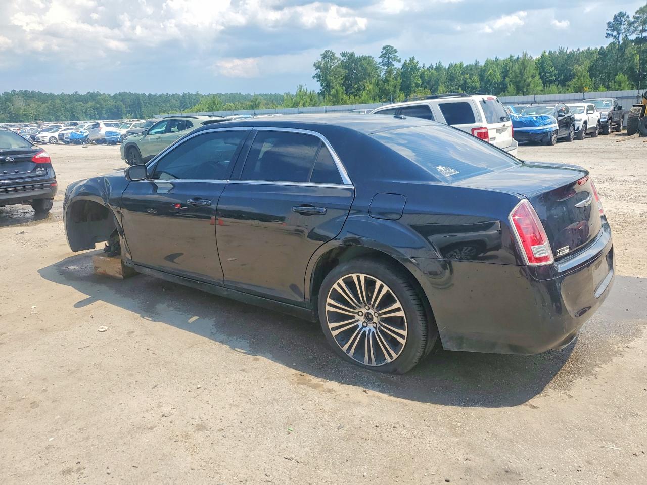 2014 Chrysler 300 S Black vin: 2C3CCABG8EH179190