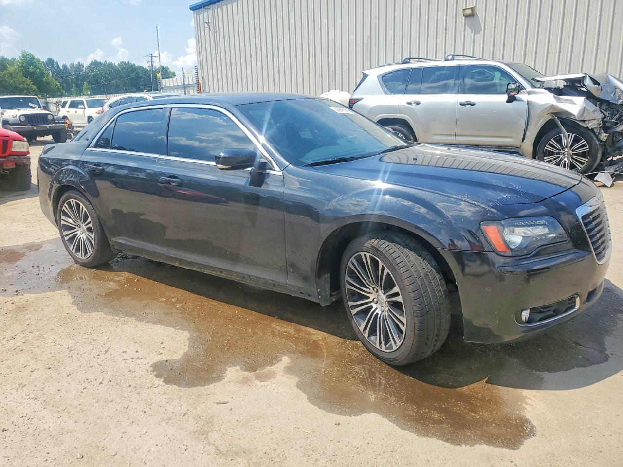 2014 Chrysler 300 S Black vin: 2C3CCABG8EH179190