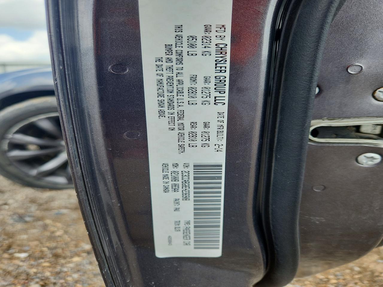 2014 Chrysler 300 S Gray vin: 2C3CCABG8EH236908