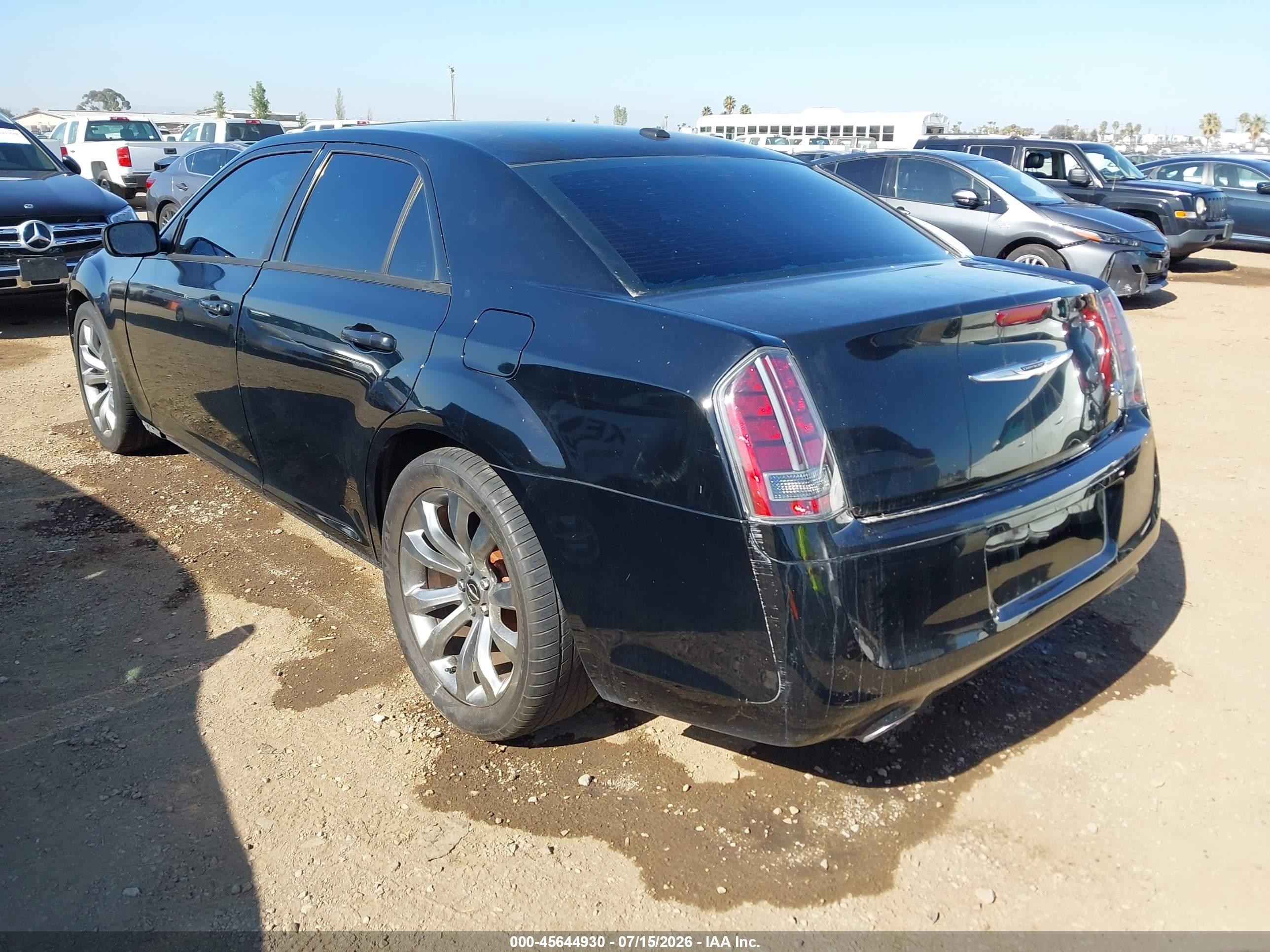 2014 Chrysler 300 300s Черный vin: 2C3CCABG8EH257256