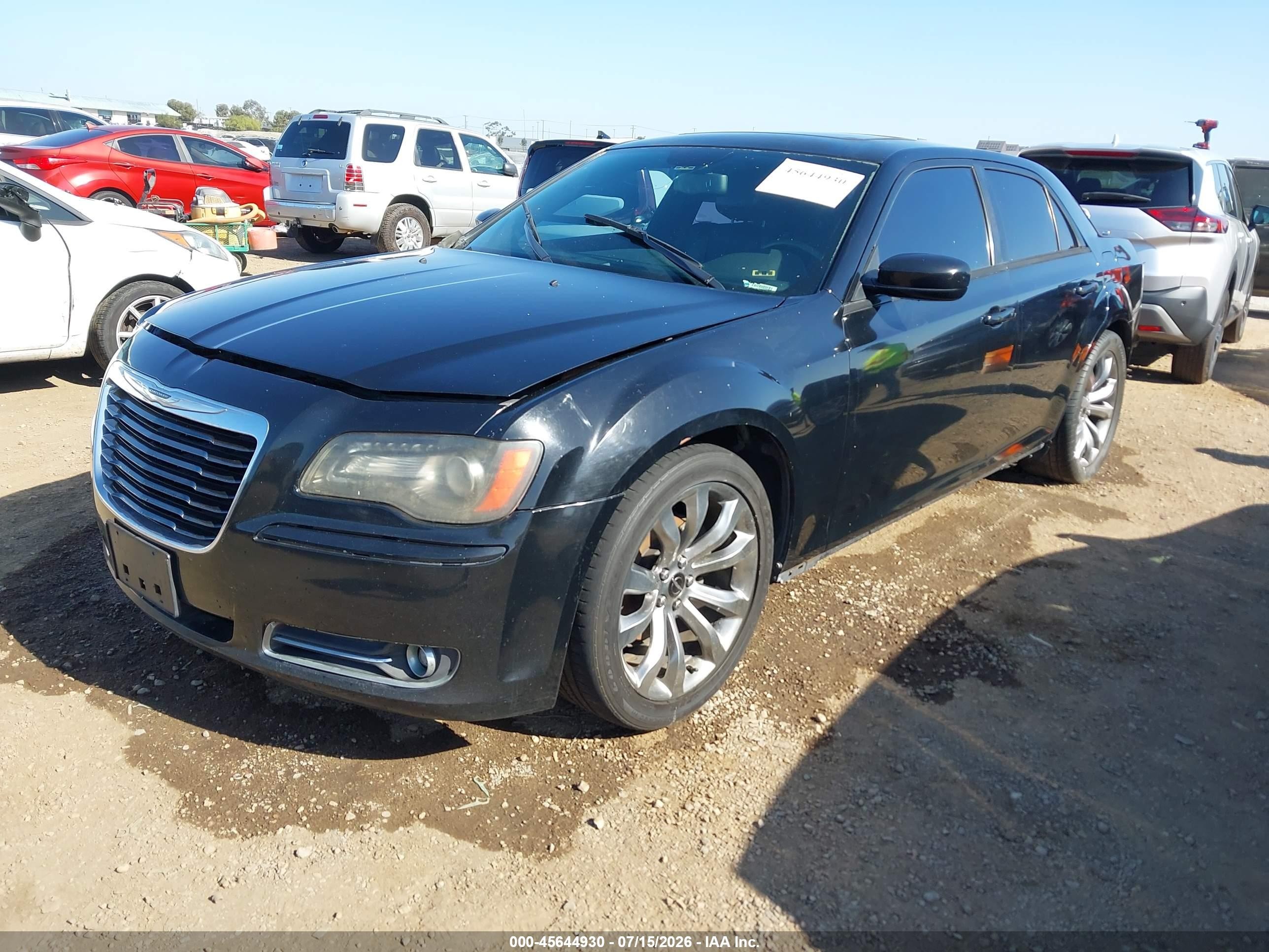 2014 Chrysler 300 300s Черный vin: 2C3CCABG8EH257256