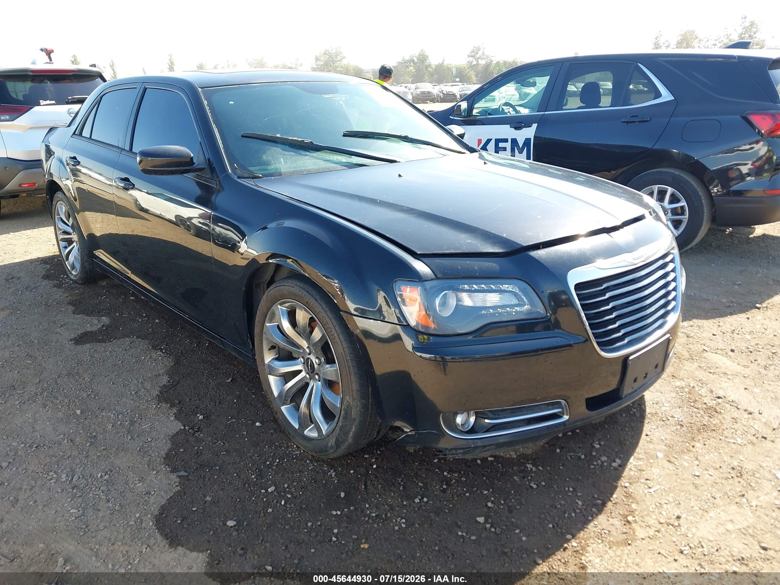 2014 Chrysler 300 300s Черный vin: 2C3CCABG8EH257256