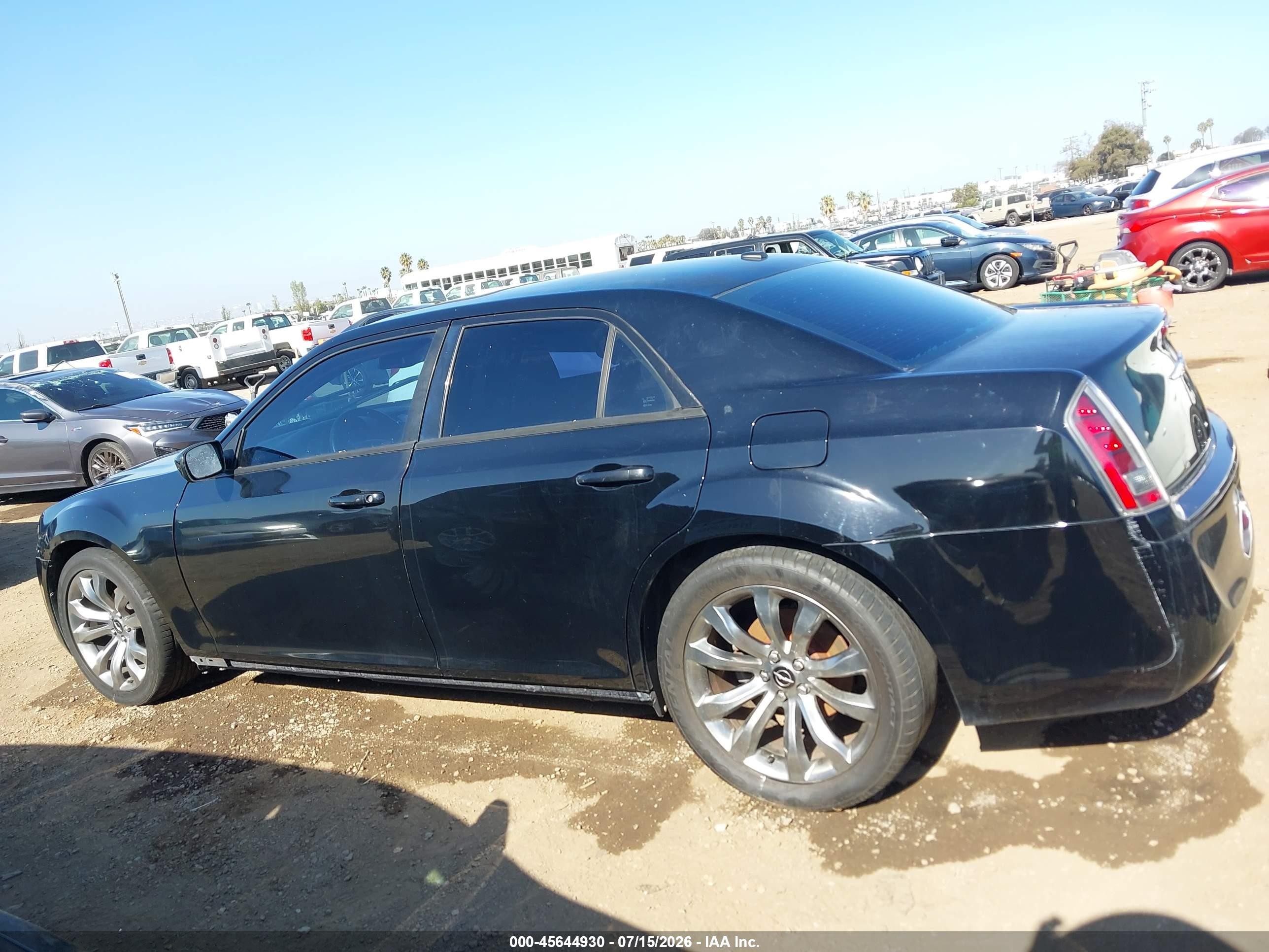 2014 Chrysler 300 300s Черный vin: 2C3CCABG8EH257256